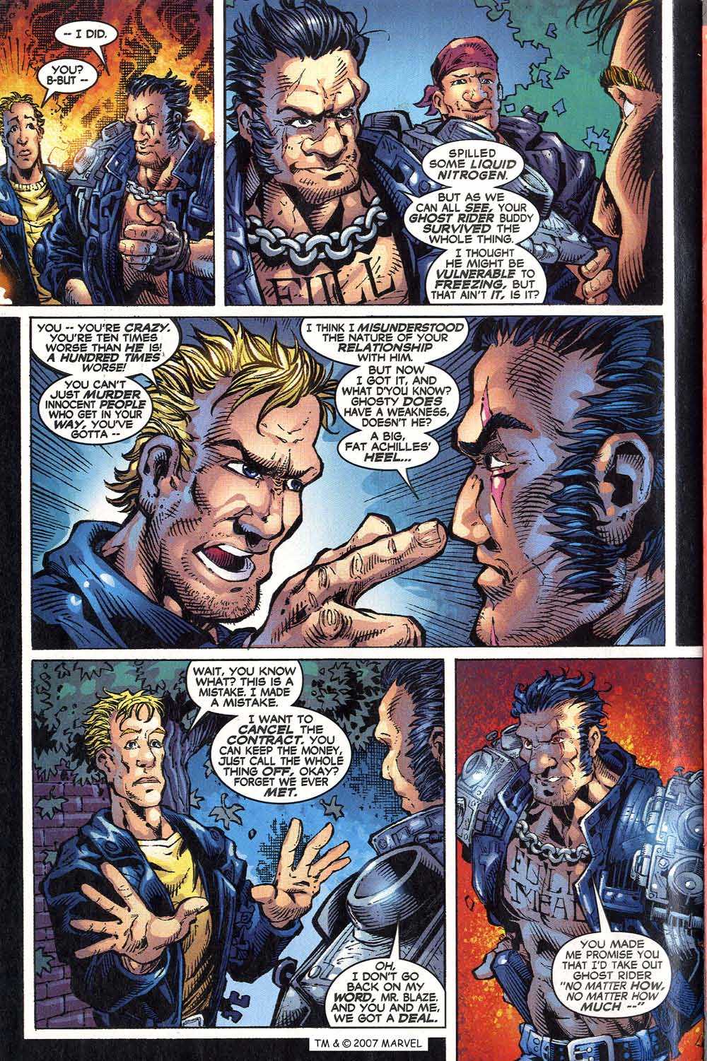 Read online Ghost Rider (2001) comic -  Issue #3 - 22