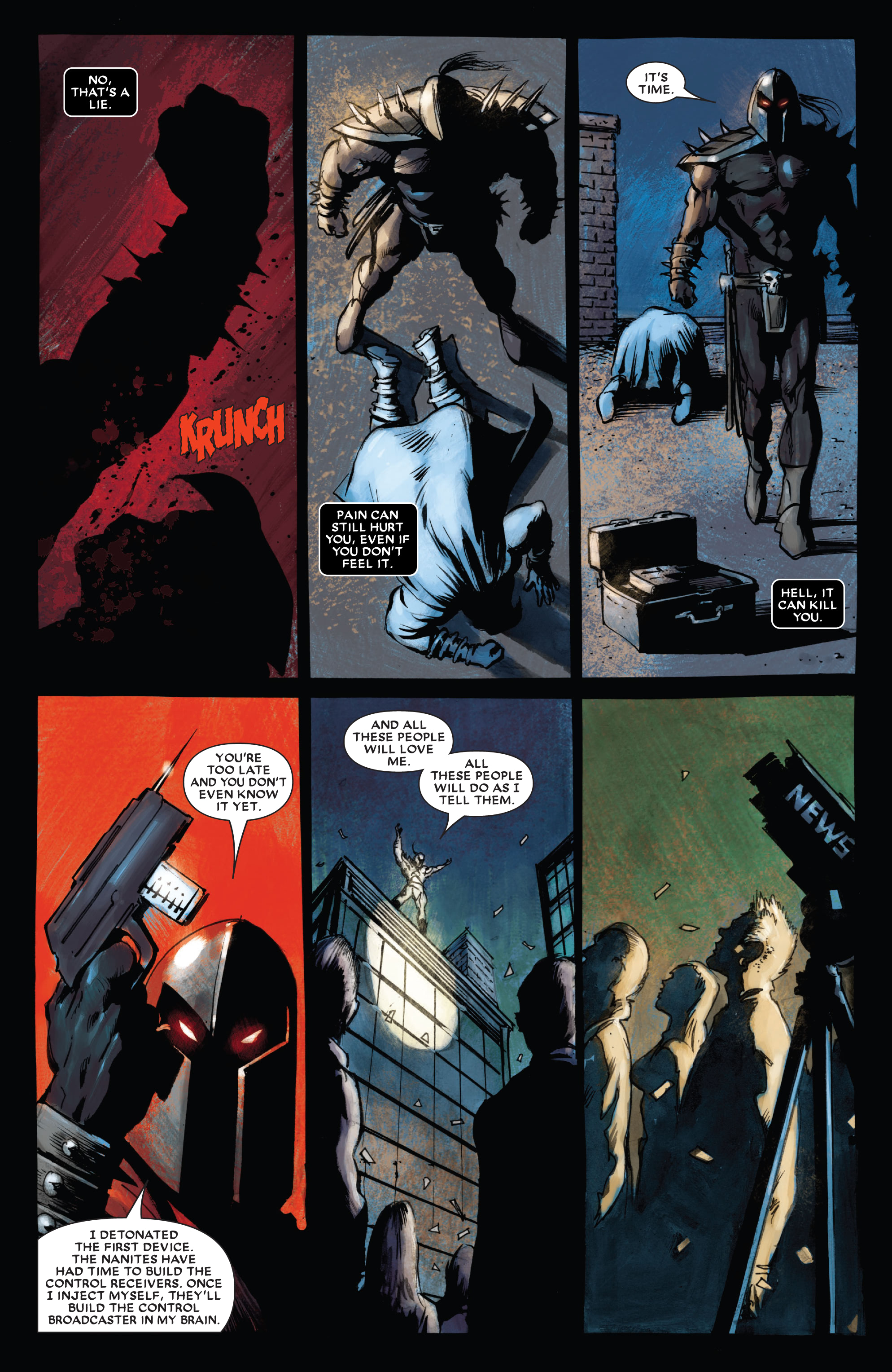 Read online Moon Knight by Huston, Benson & Hurwitz Omnibus comic -  Issue # TPB (Part 6) - 24