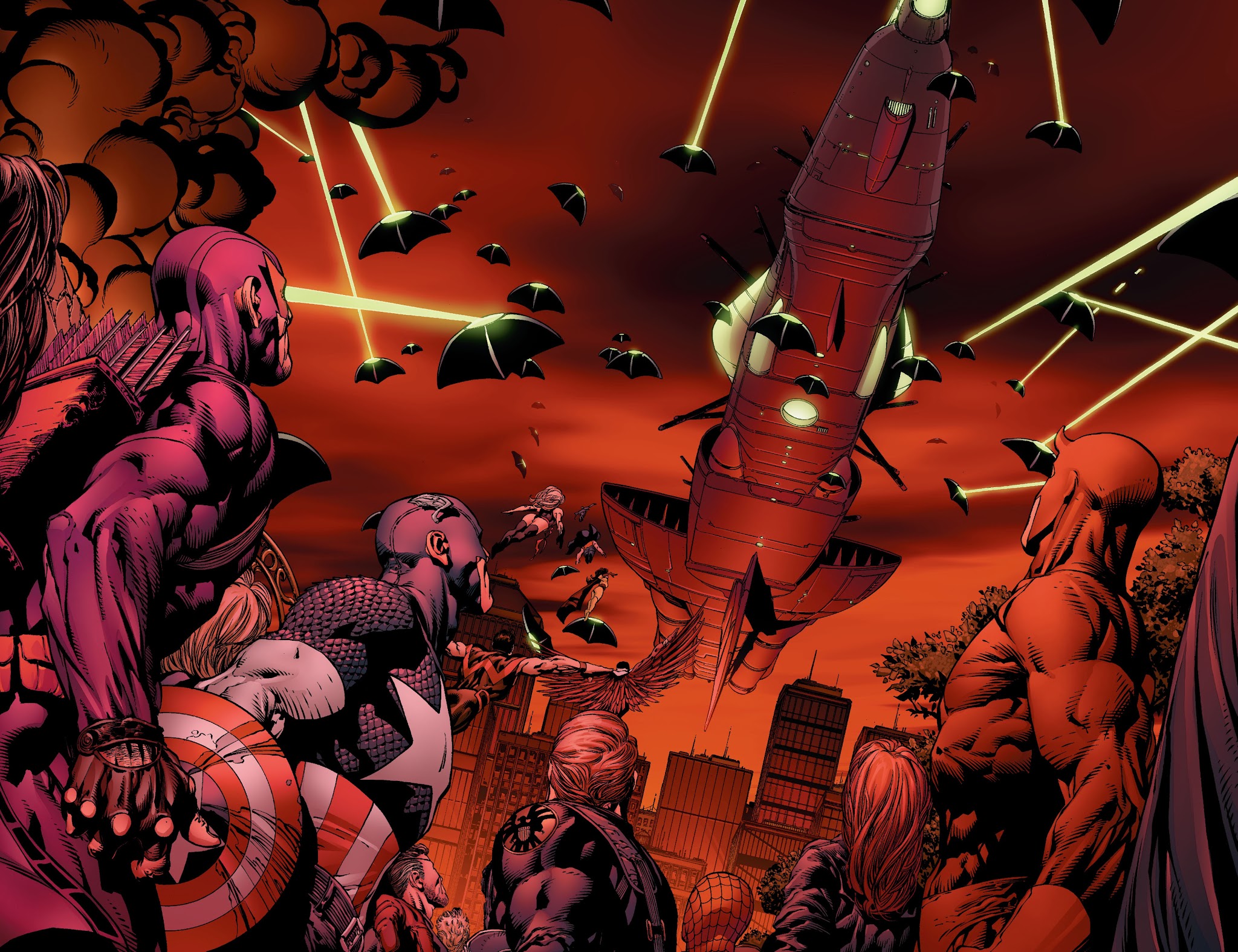 Read online Avengers Disassembled comic -  Issue #3 - 7