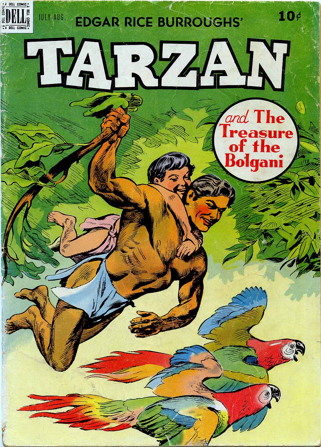 Read online Tarzan (1948) comic -  Issue #10 - 1