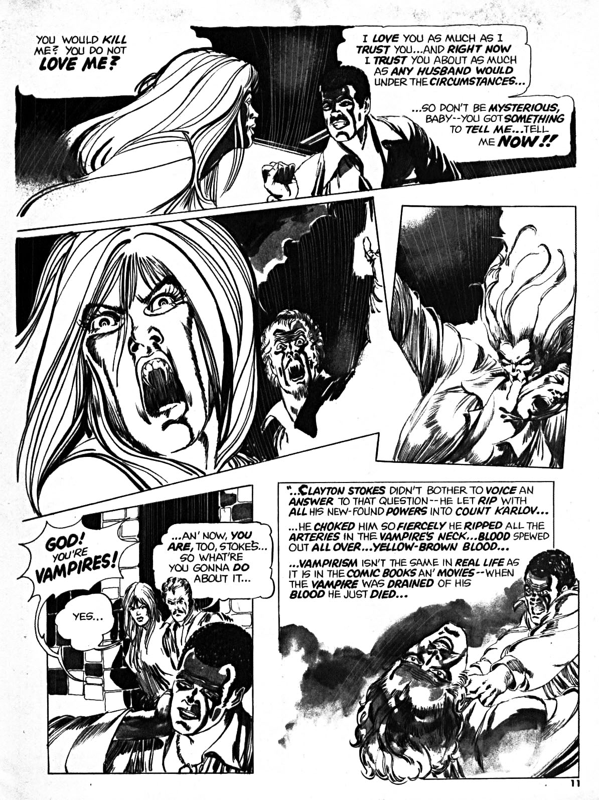 Read online Scream (1973) comic -  Issue #6 - 11
