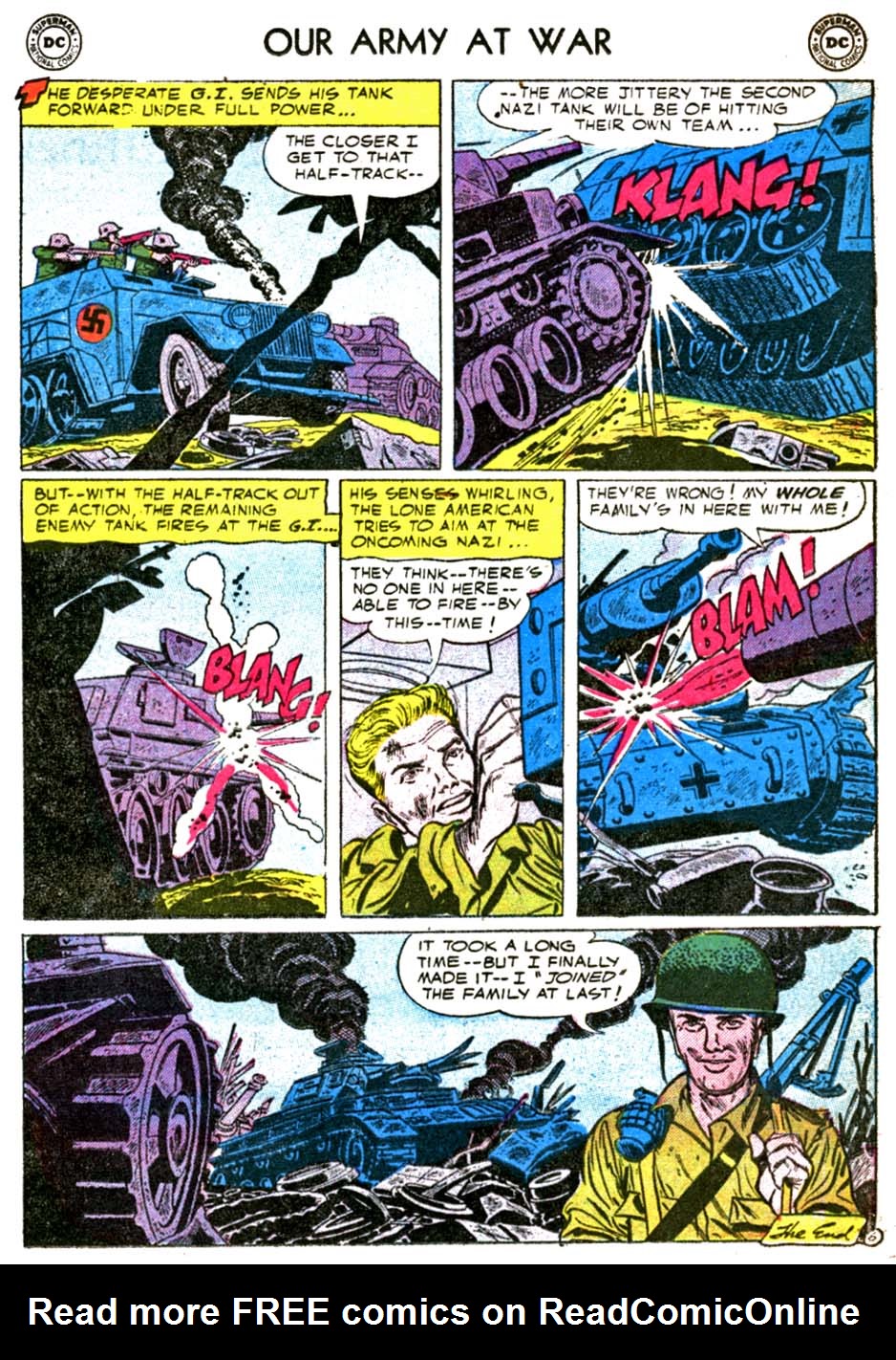 Read online Our Army at War (1952) comic -  Issue #46 - 17
