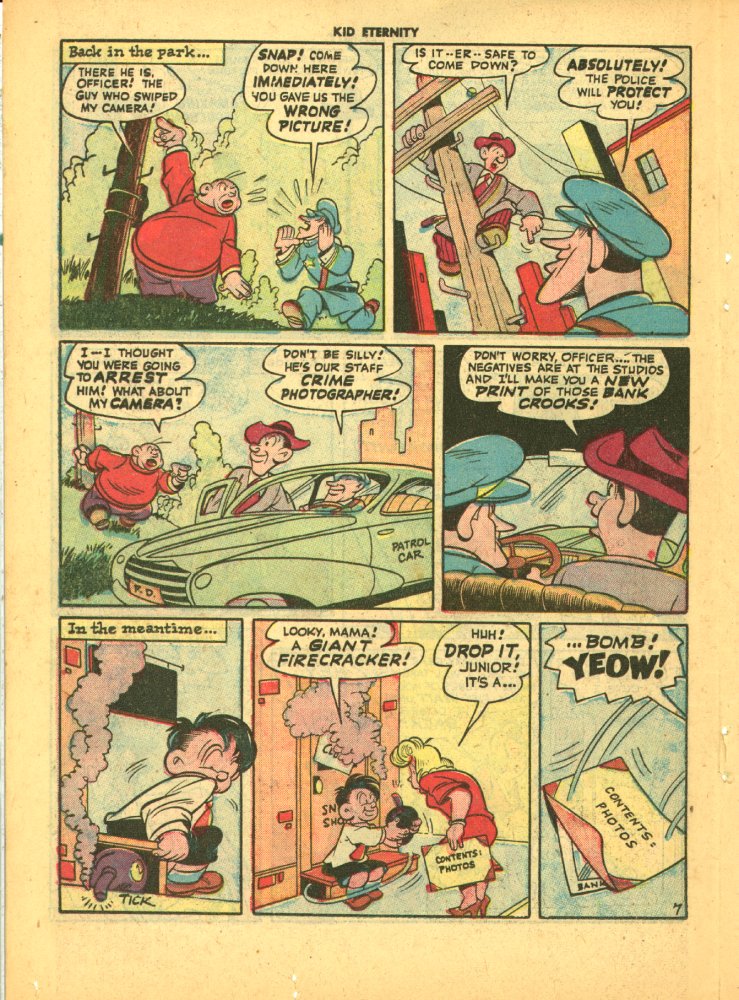 Read online Kid Eternity (1946) comic -  Issue #4 - 32