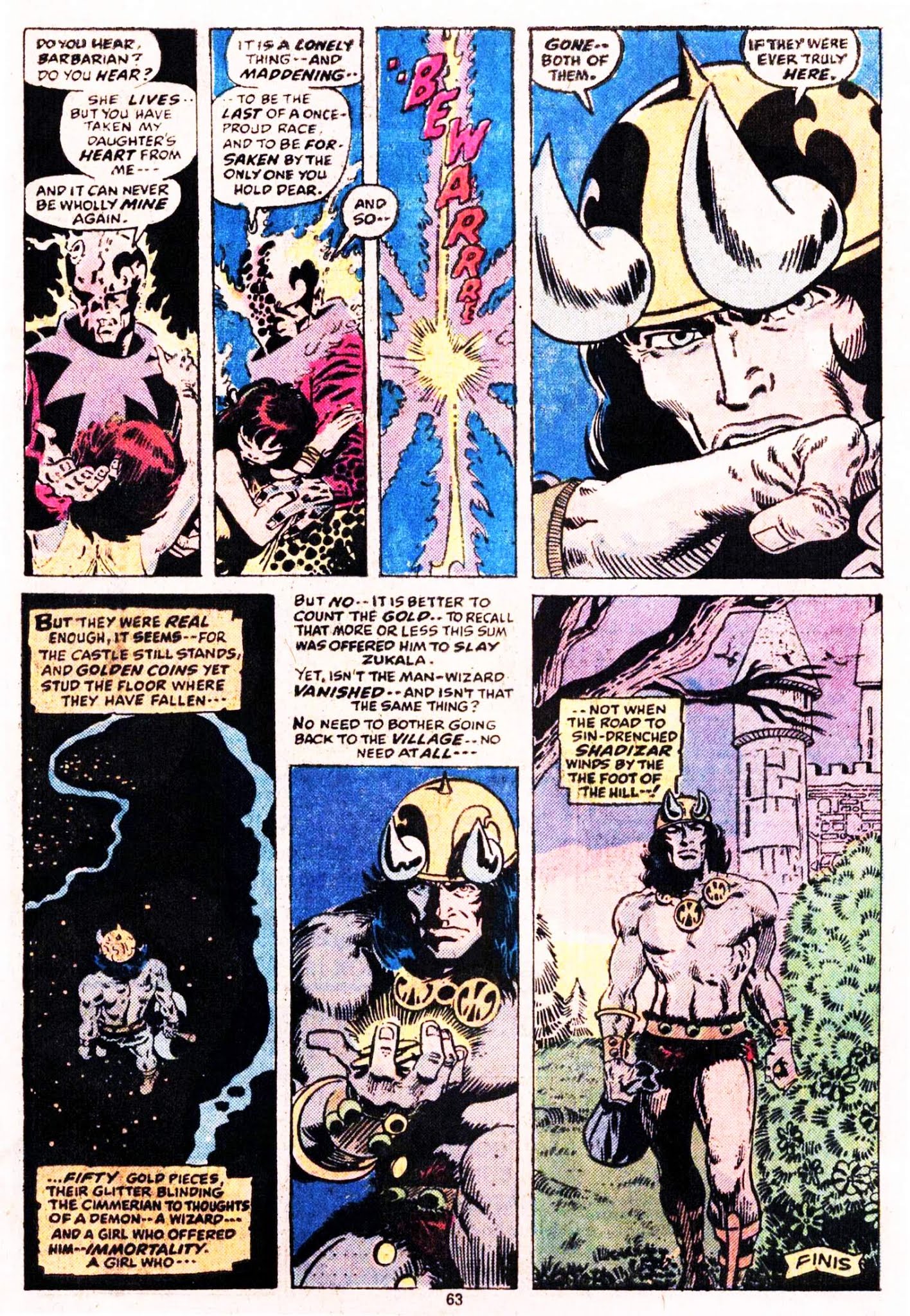 Read online Giant-Size Conan comic -  Issue #2 - 64