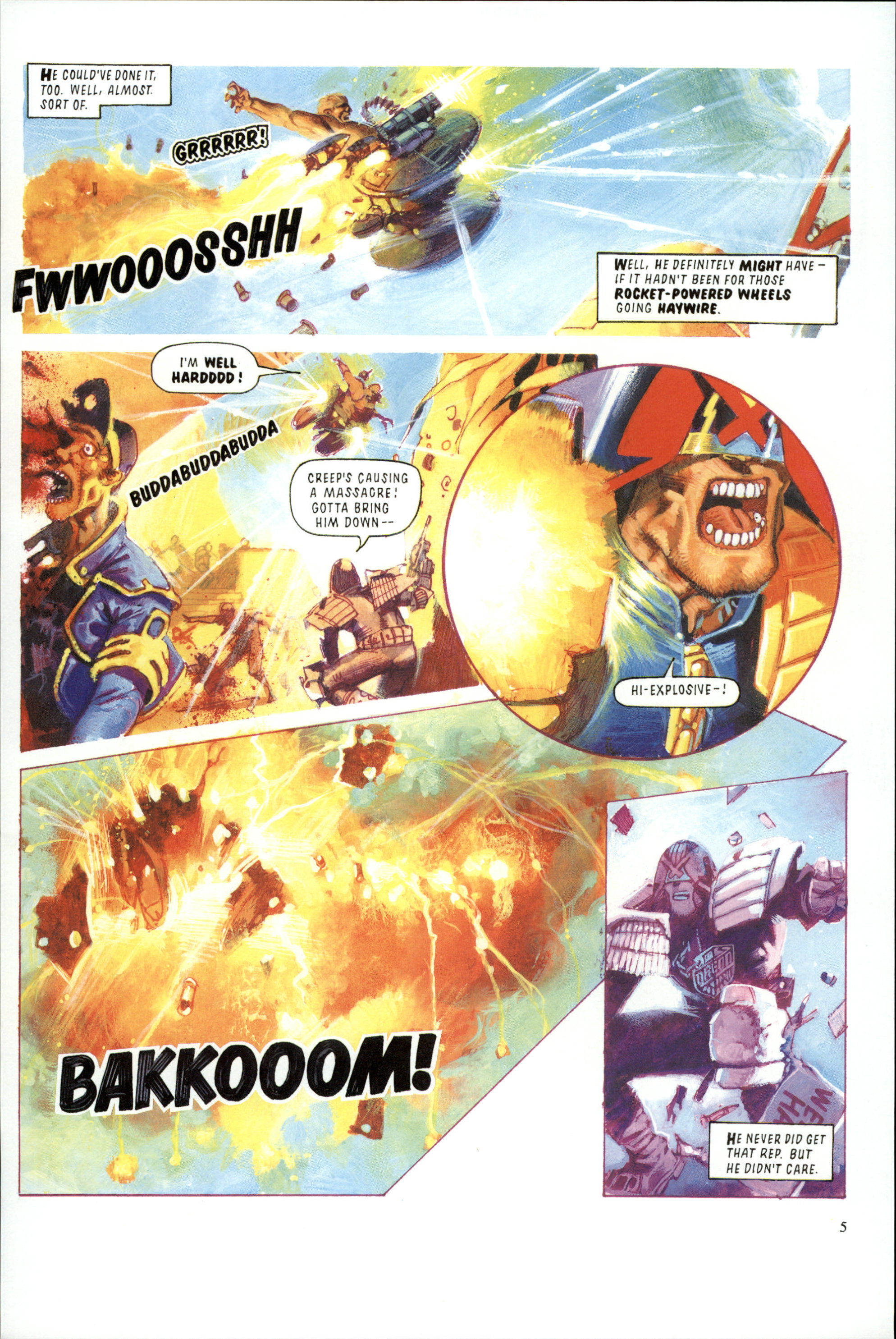 Read online Dredd Rules! comic -  Issue #16 - 7