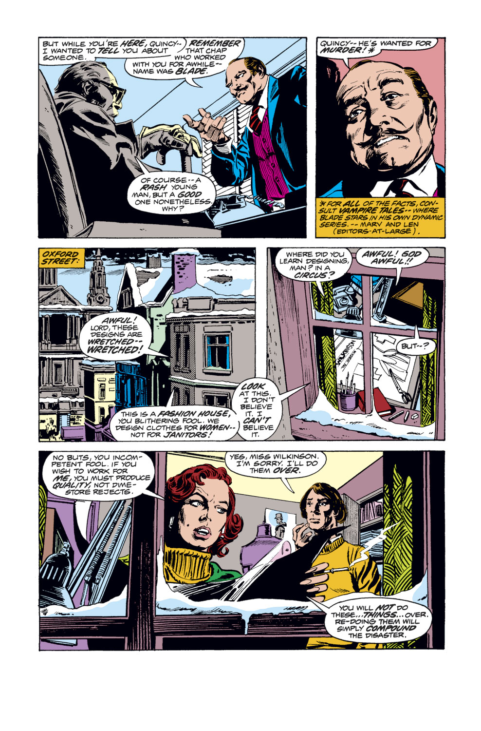 Read online Tomb of Dracula (1972) comic -  Issue #34 - 12