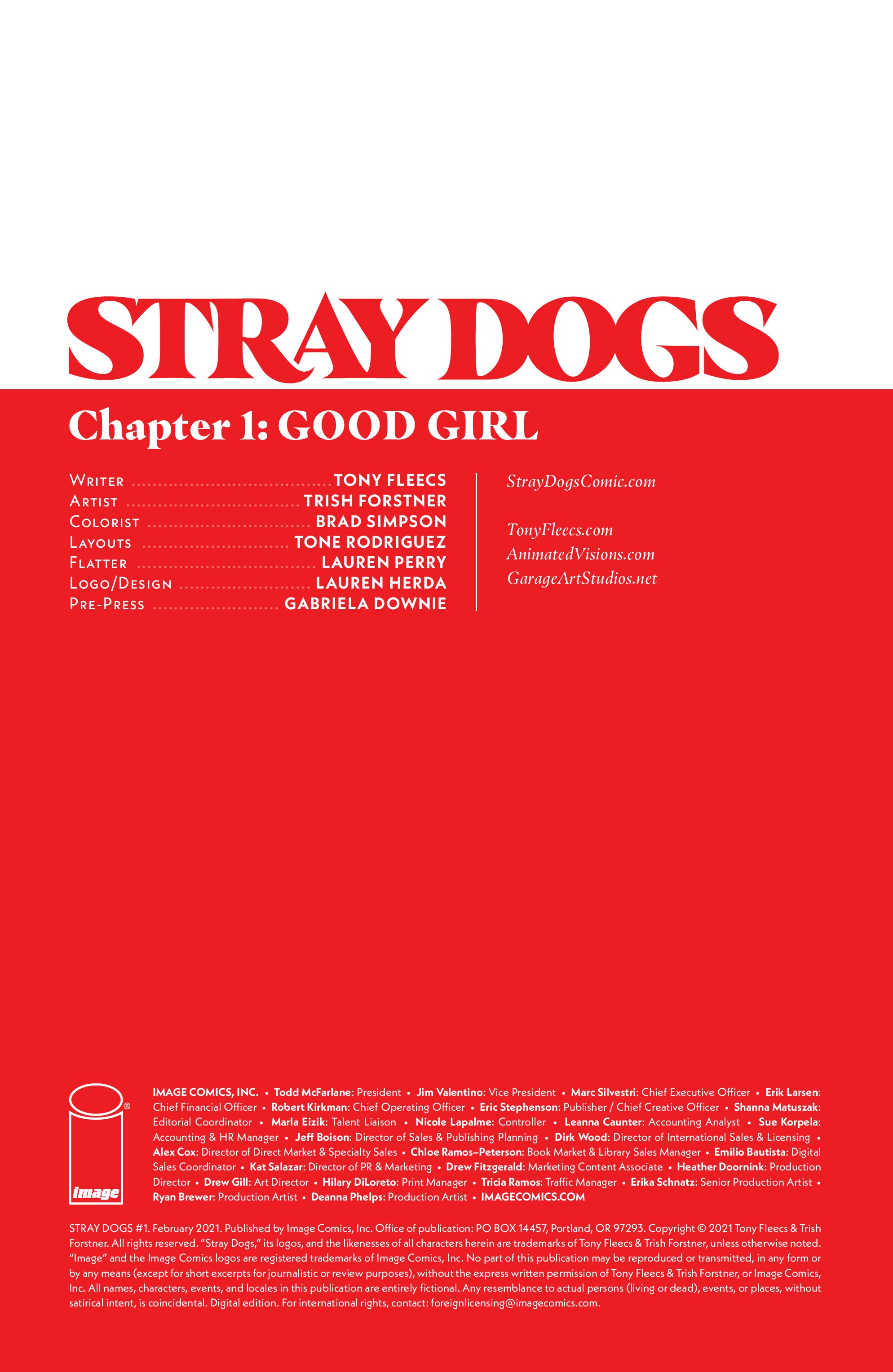 Read online Stray Dogs comic -  Issue #1 - 2