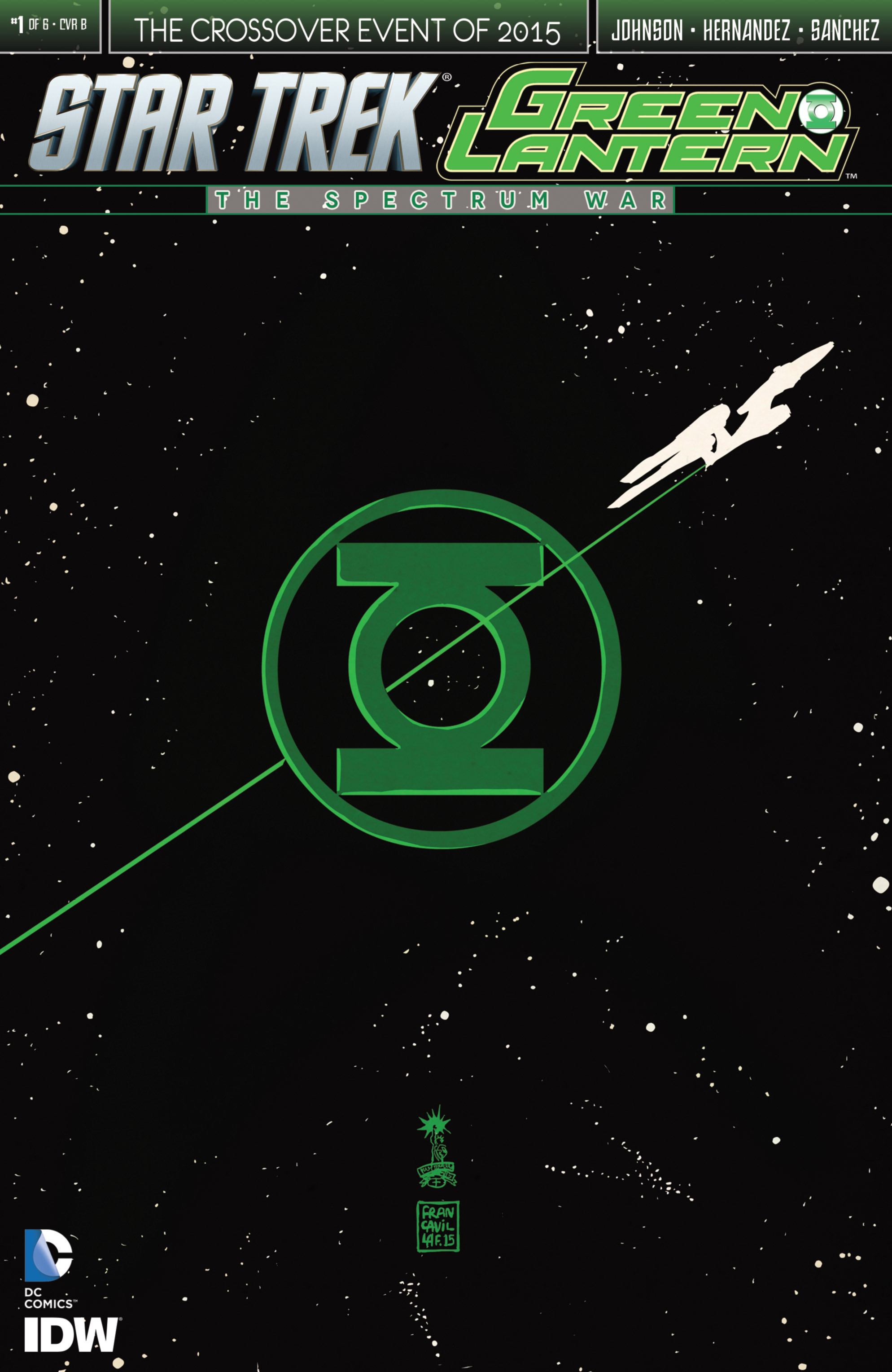 Read online Star Trek/Green Lantern (2015) comic -  Issue #1 - 2
