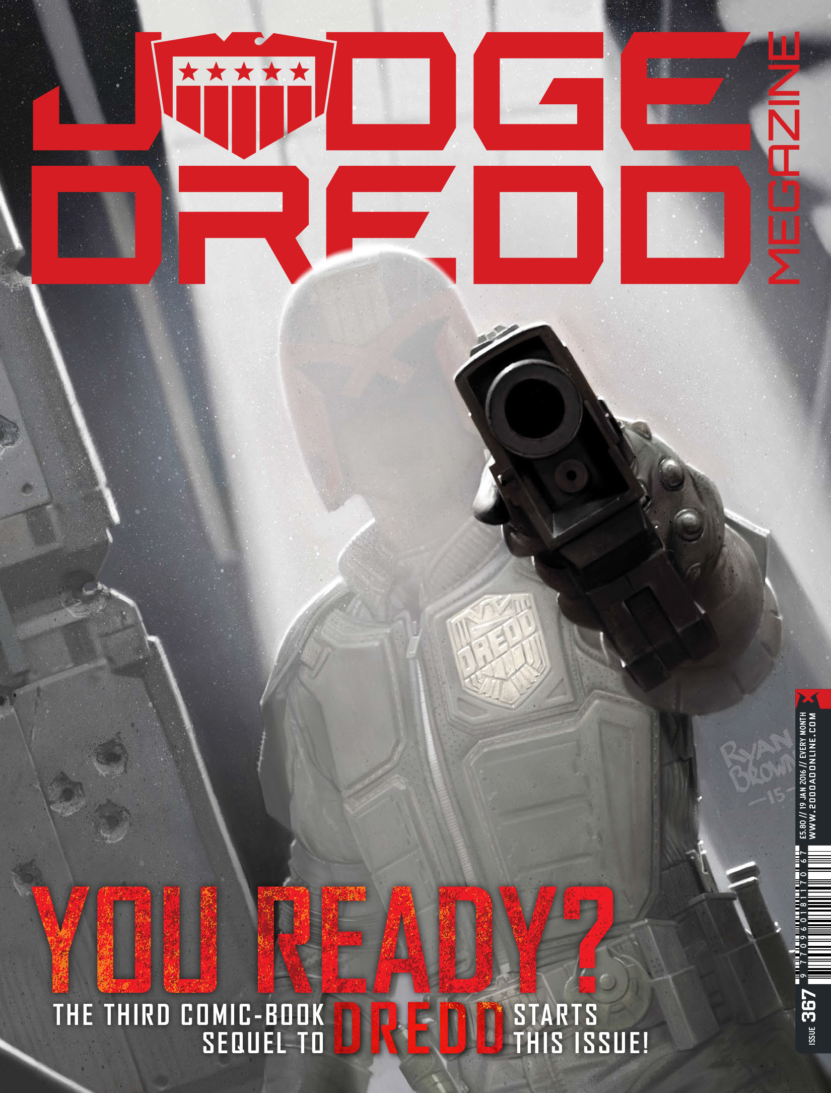 Read online Judge Dredd Megazine (Vol. 5) comic -  Issue #367 - 1