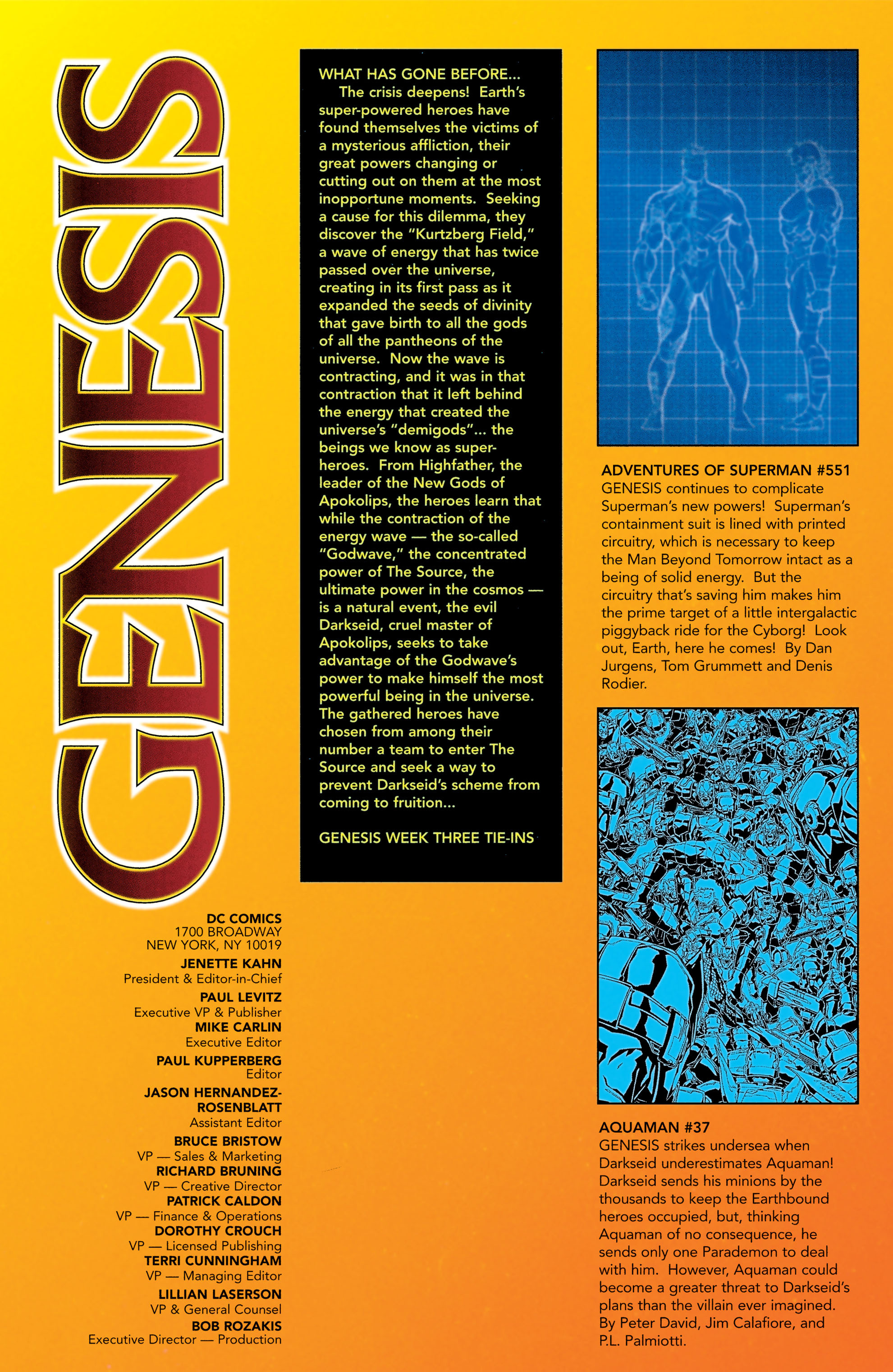 Read online Genesis comic -  Issue #3 - 23