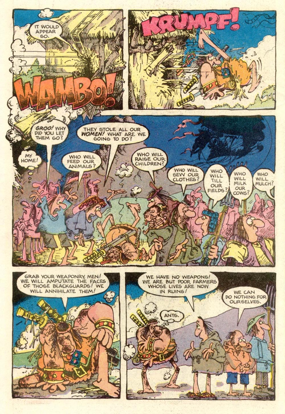 Read online Sergio Aragonés Groo the Wanderer comic -  Issue #4 - 6