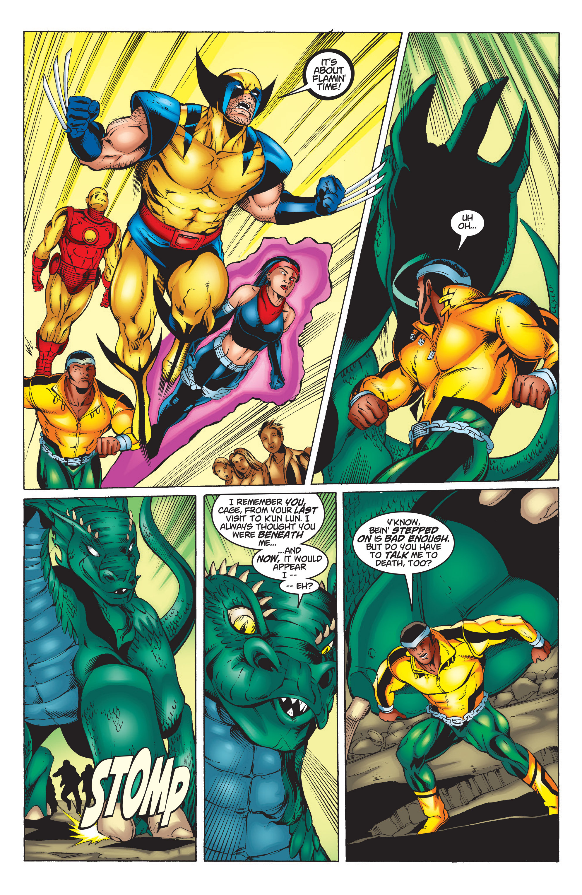 Read online Iron Fist: The Return of K'un Lun comic -  Issue # TPB - 178