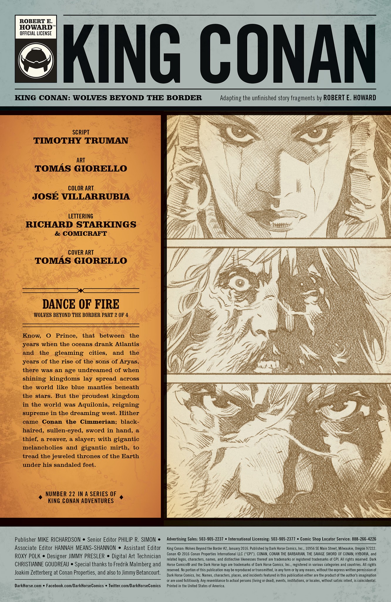 Read online King Conan: Wolves Beyond the Border comic -  Issue #2 - 2