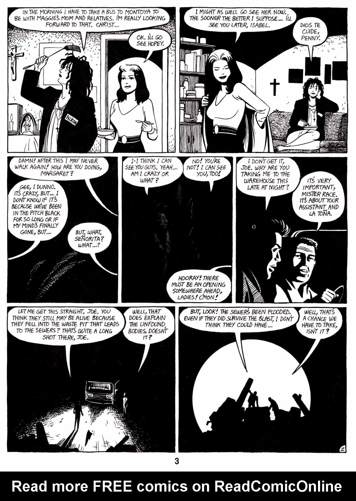 Read online Love and Rockets (1982) comic -  Issue #10 - 5