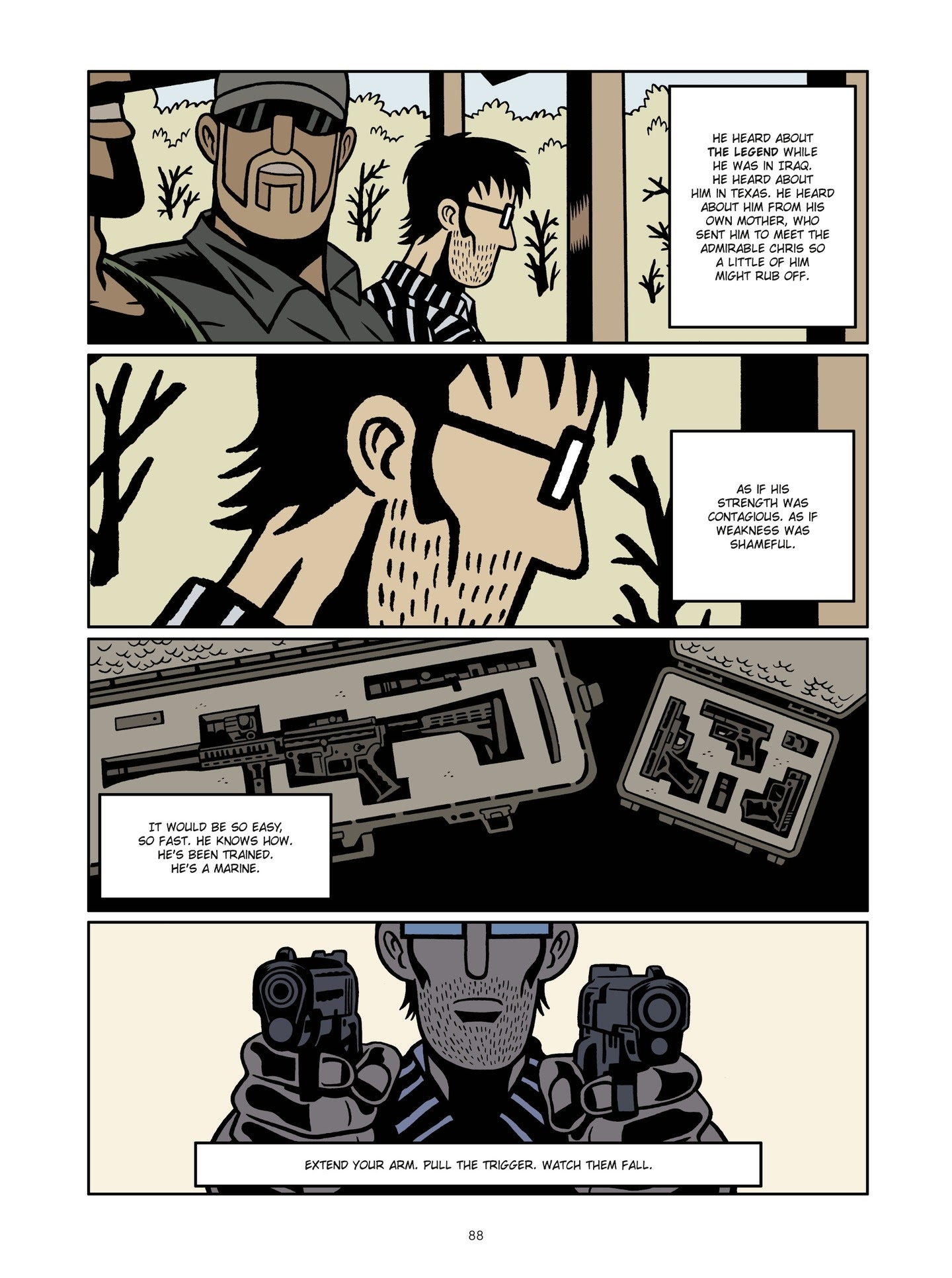 Read online The Man Who Shot Chris Kyle: An American Legend comic -  Issue # TPB 2 - 88