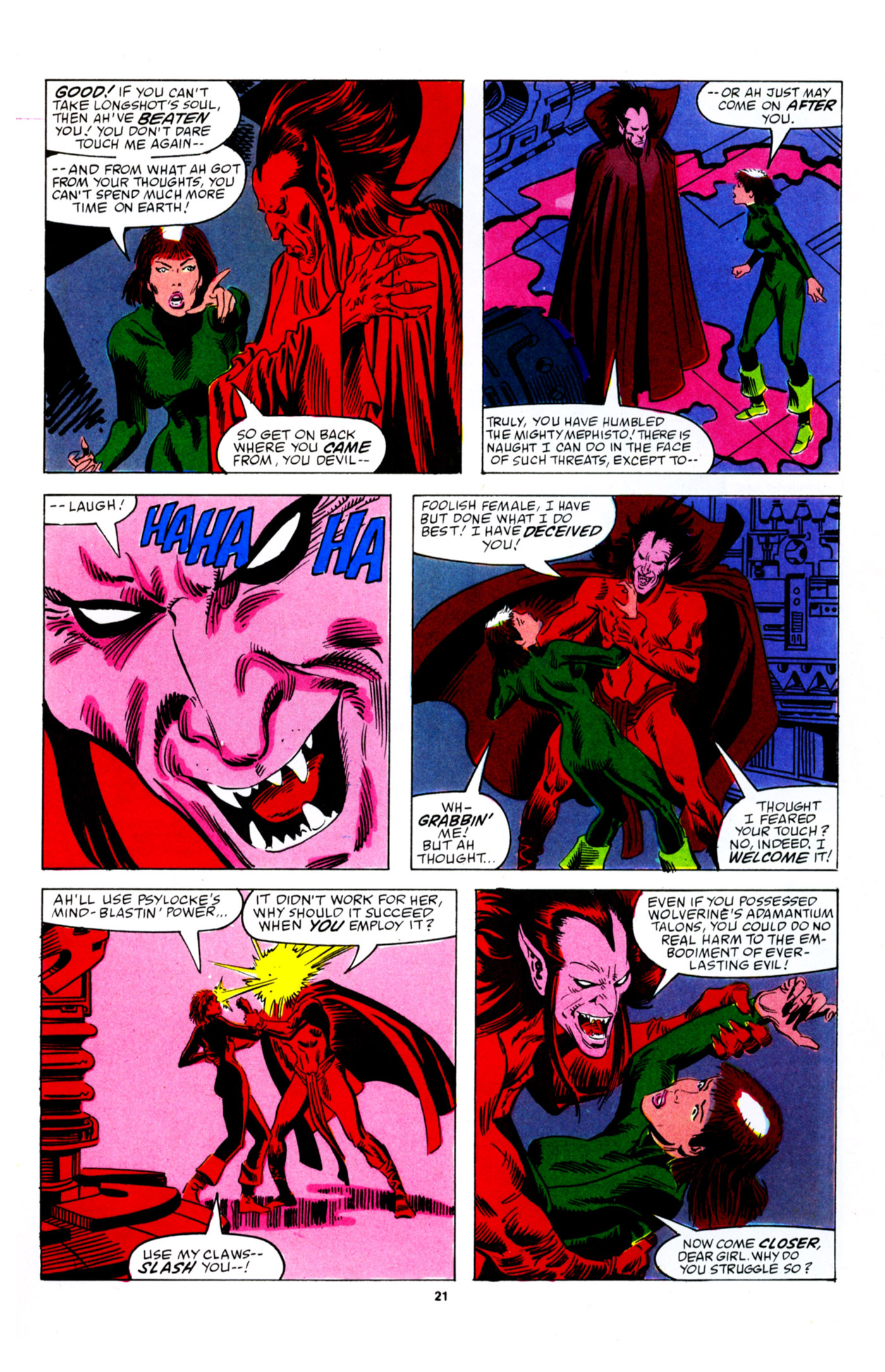 Read online Mephisto Vs. ... comic -  Issue #3 - 22
