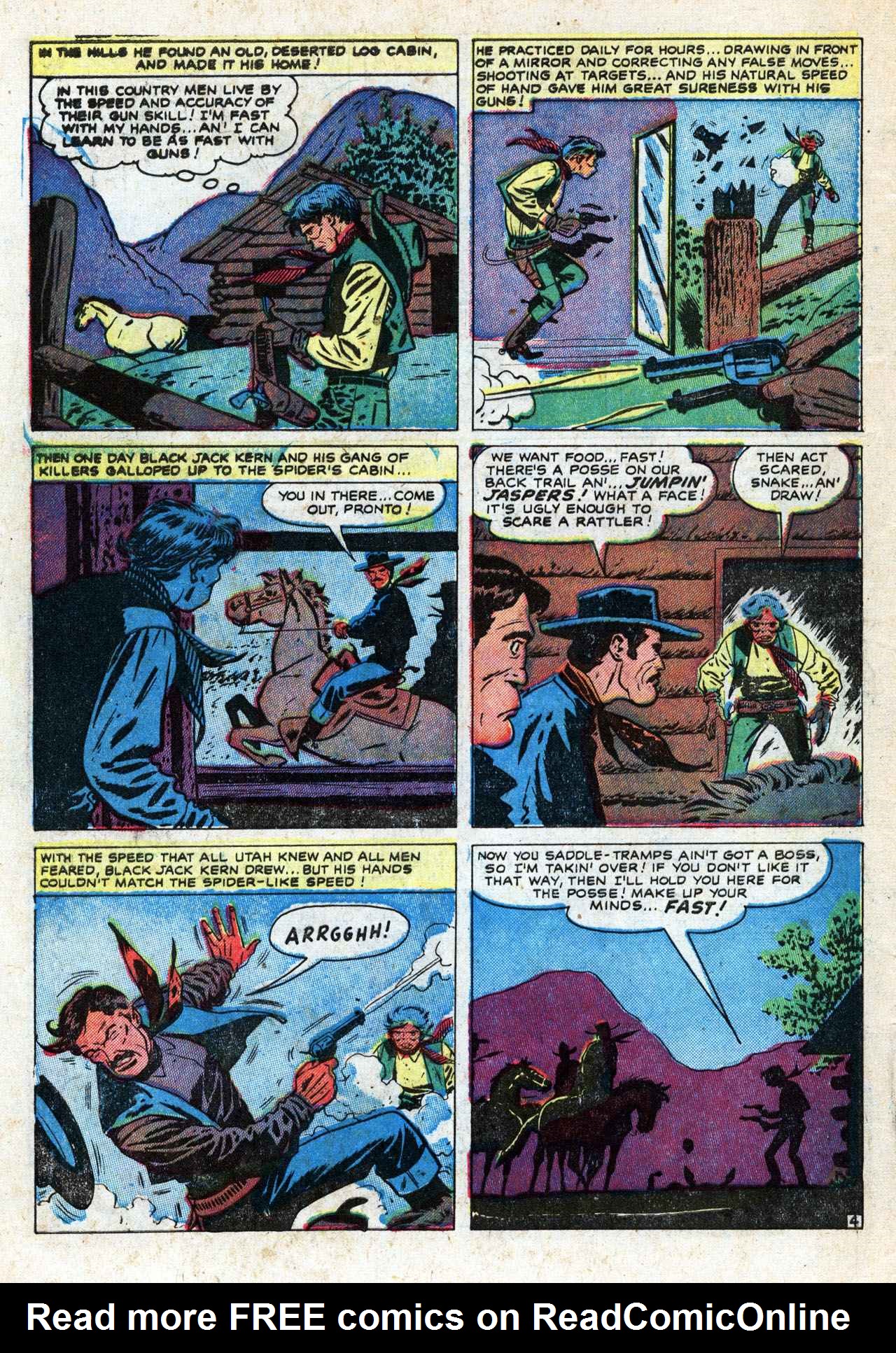 Read online Western Outlaws and Sheriffs comic -  Issue #72 - 6