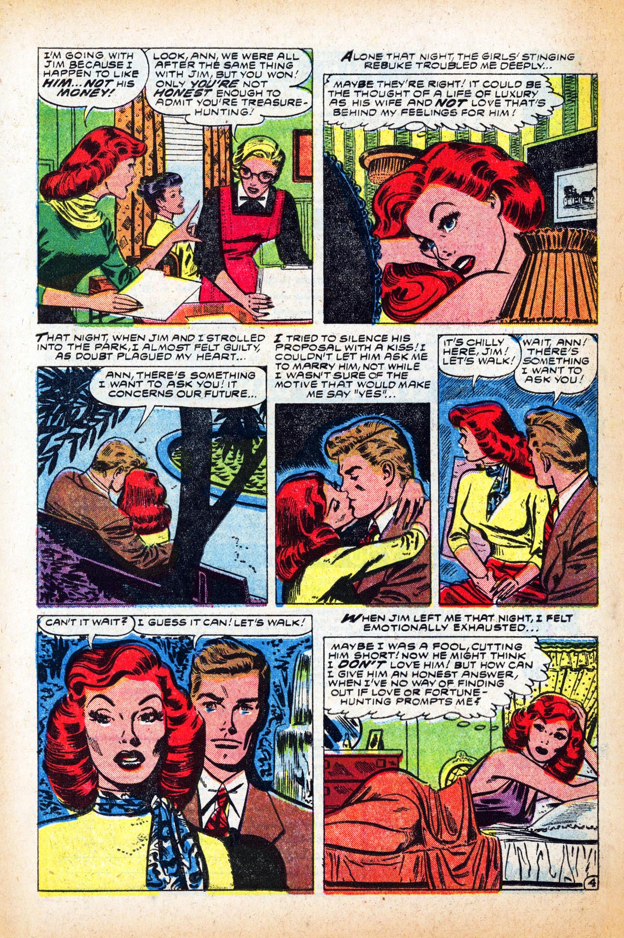 Read online Love Romances comic -  Issue #47 - 14