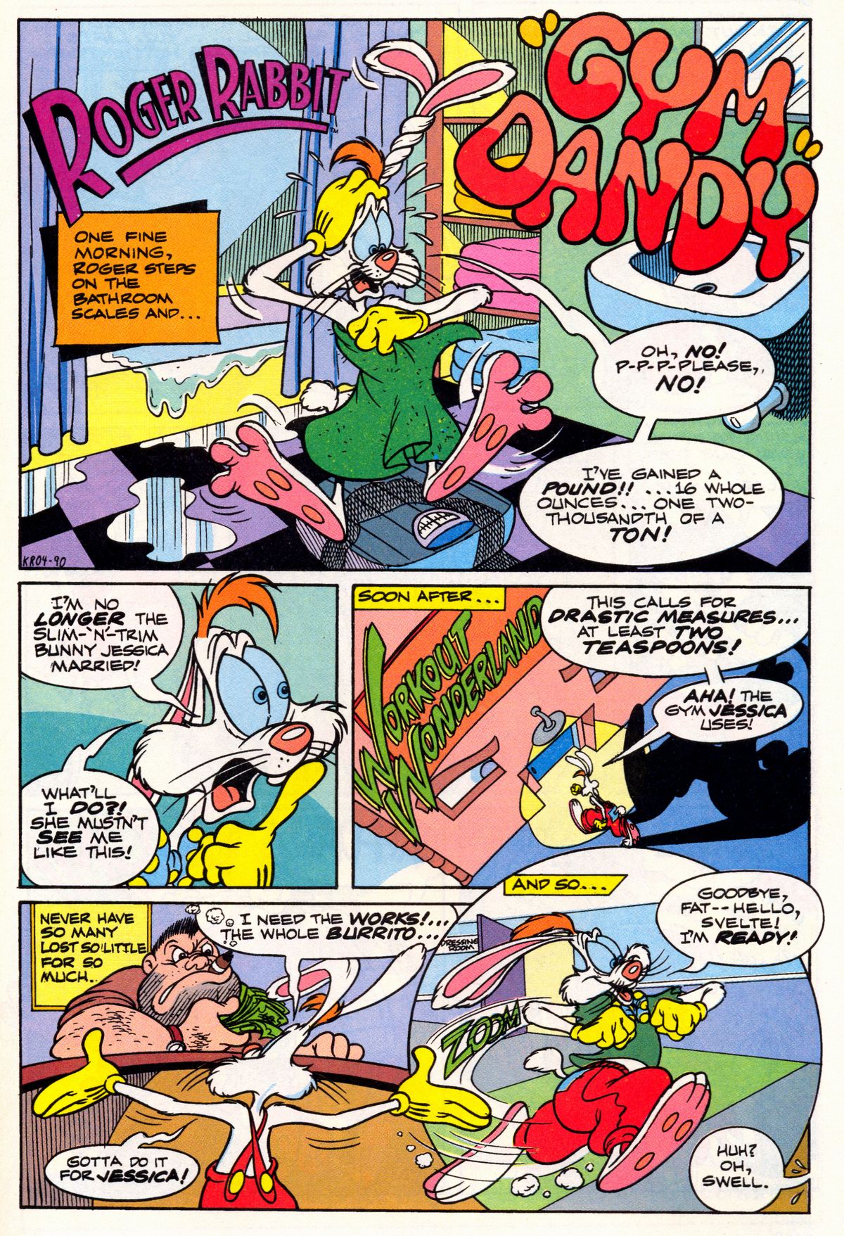Read online Roger Rabbit comic -  Issue #2 - 25