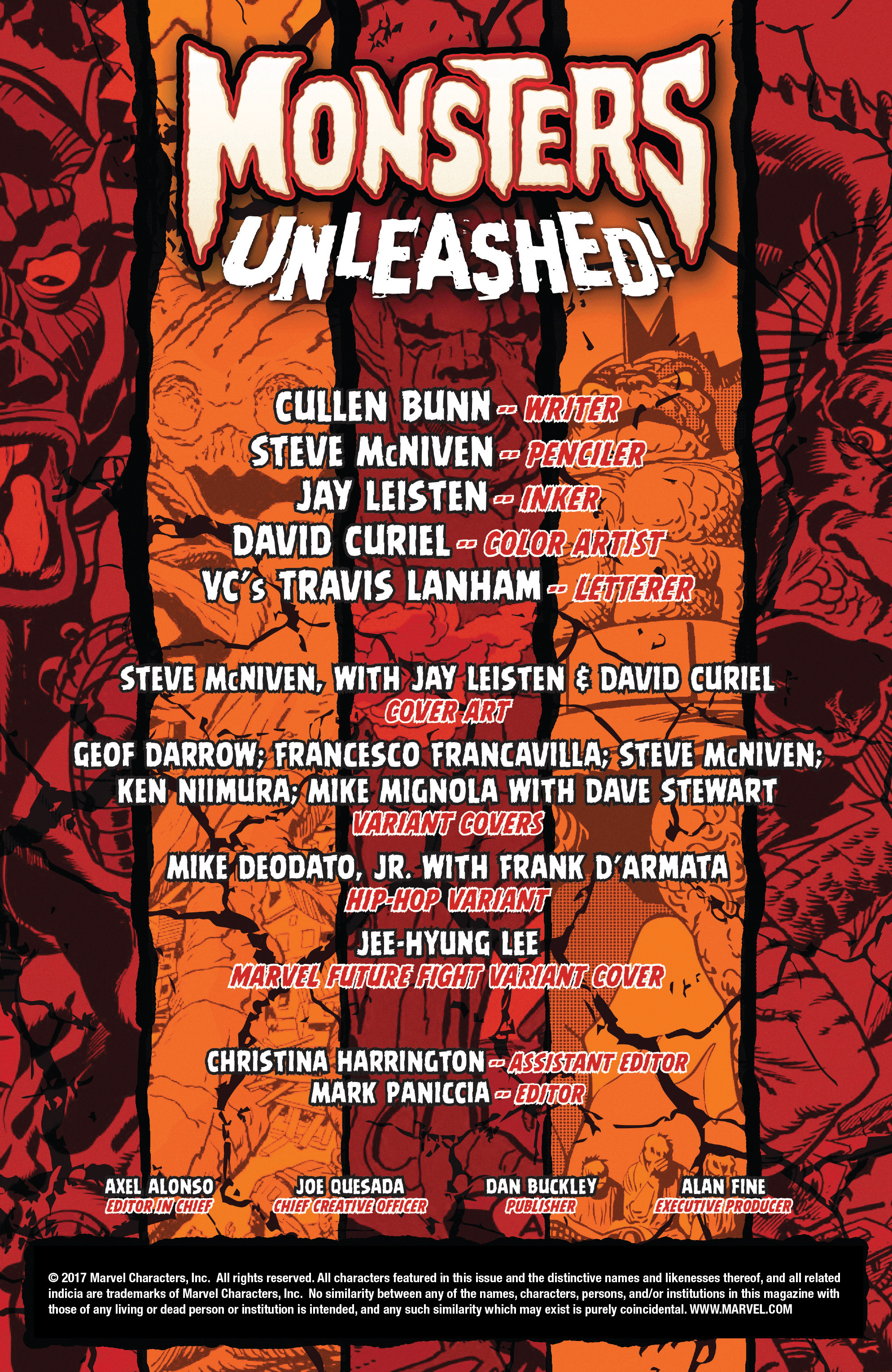 Read online Monsters Unleashed (2017) comic -  Issue #1 - 2