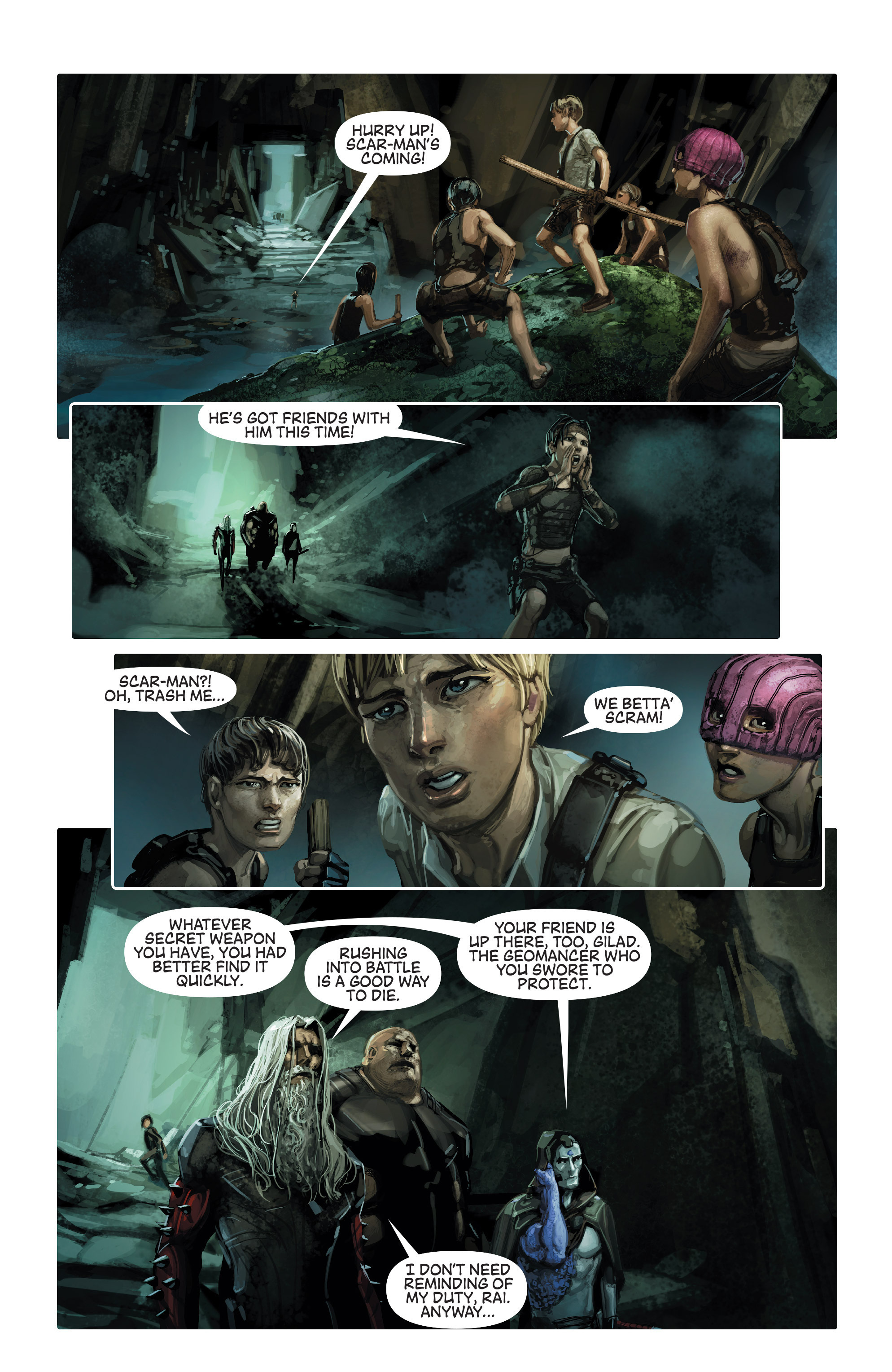 Read online 4001 A.D. comic -  Issue #1 - 20