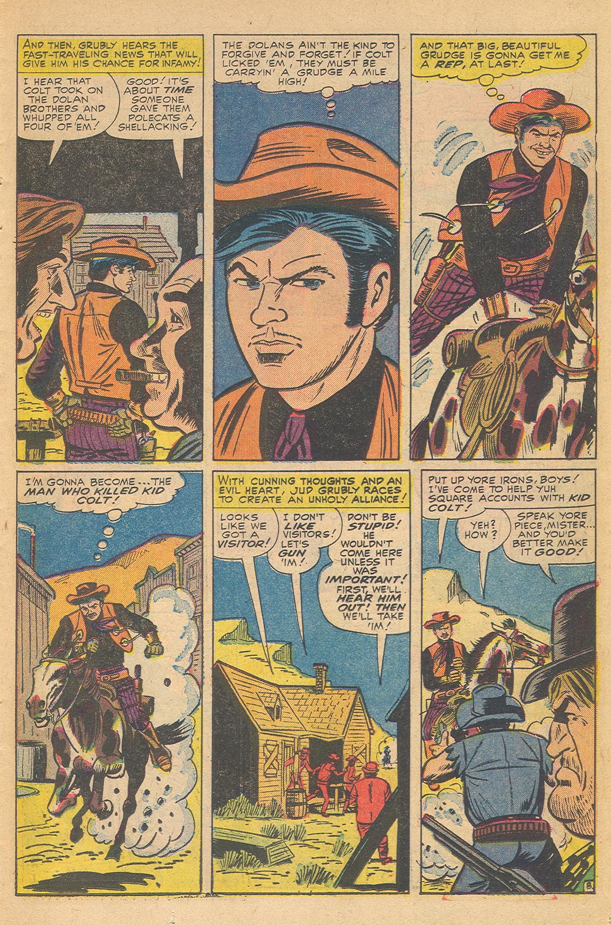Read online Kid Colt Outlaw comic -  Issue #128 - 11