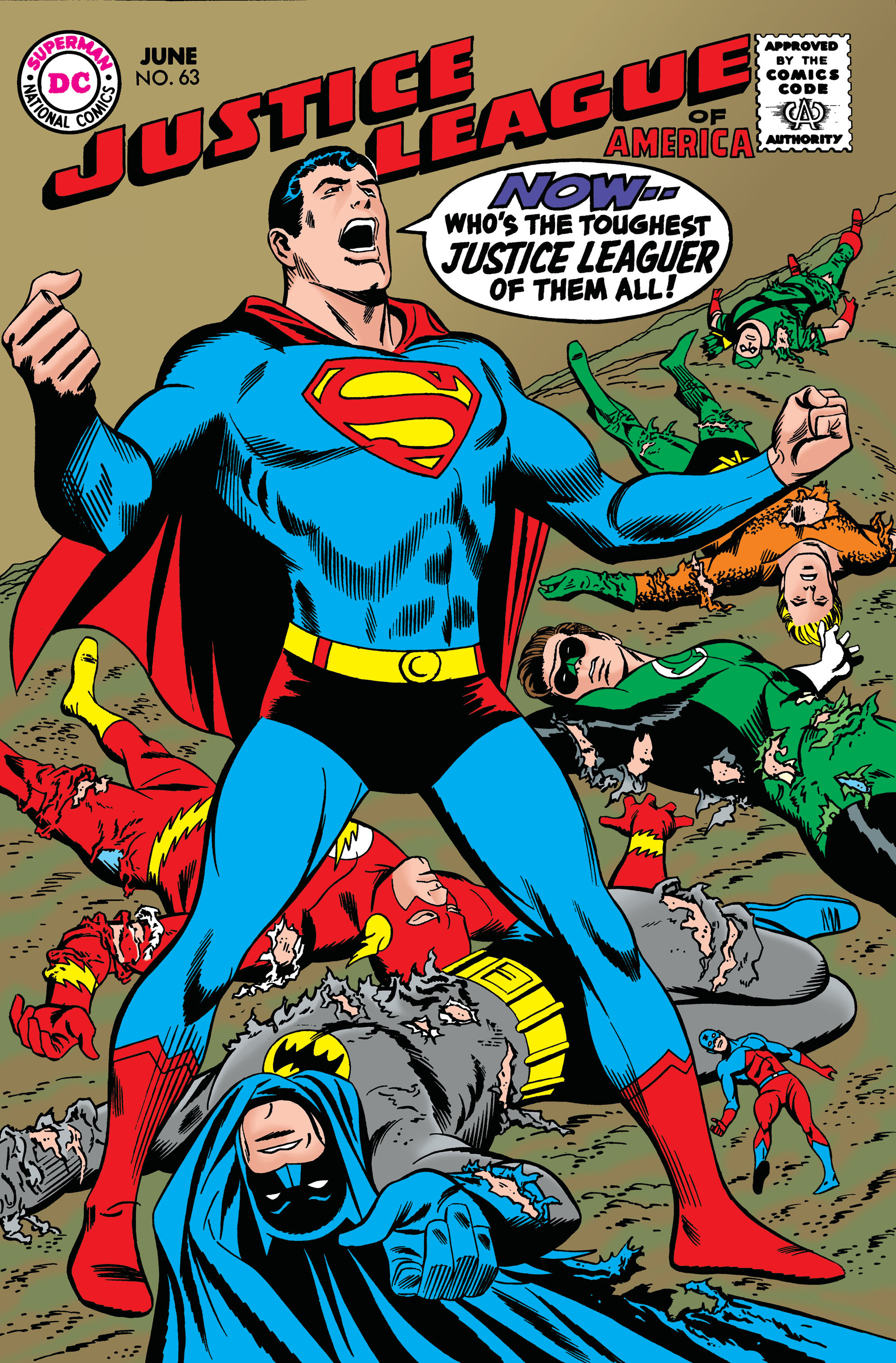 Read online Justice League of America (1960) comic -  Issue #63 - 1