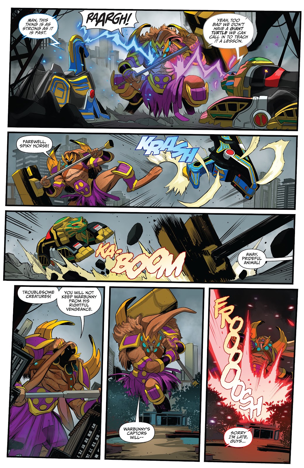 Saban's Go Go Power Rangers issue 23 - Page 13