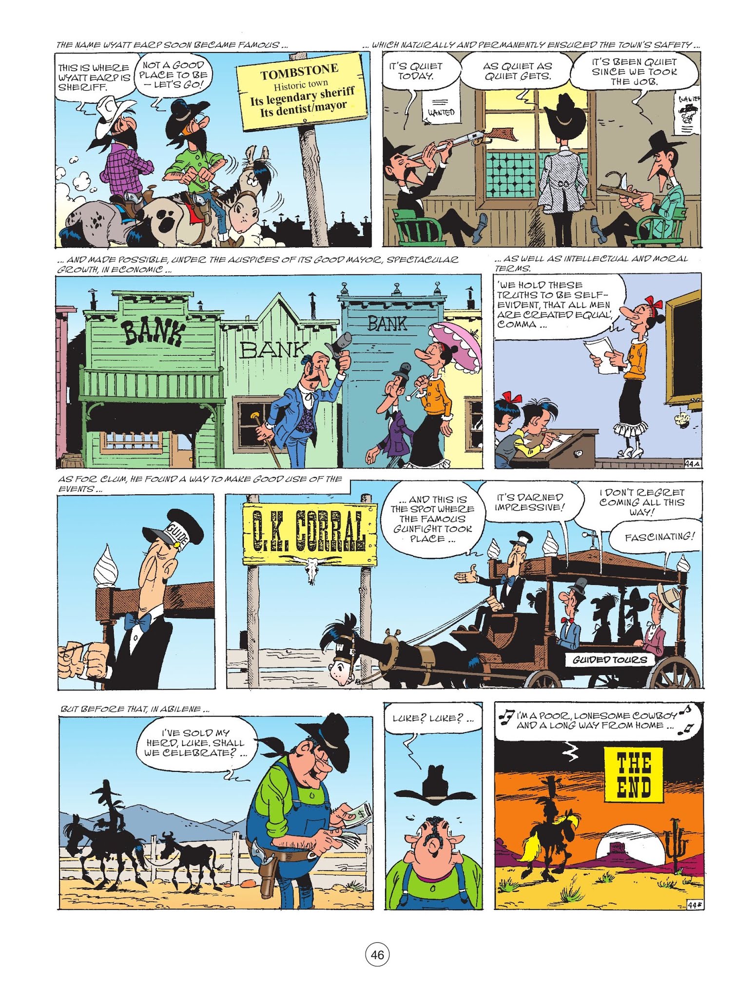 Read online A Lucky Luke Adventure comic -  Issue #70 - 48