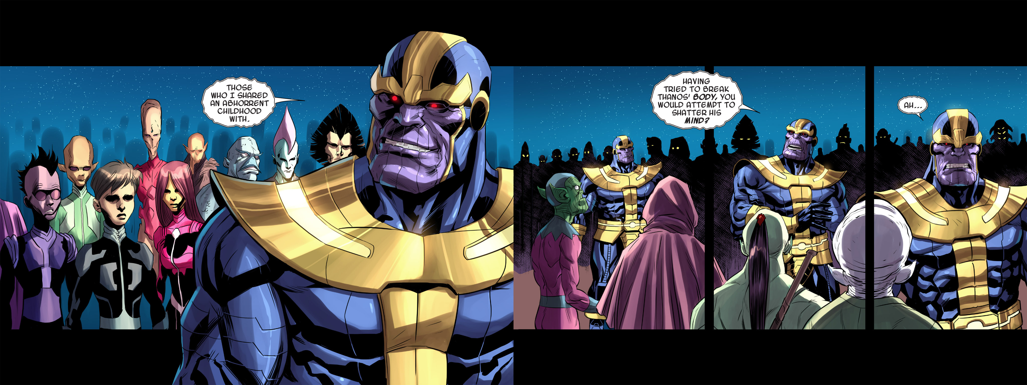 Read online Thanos: A God Up There Listening comic -  Issue # TPB - 318