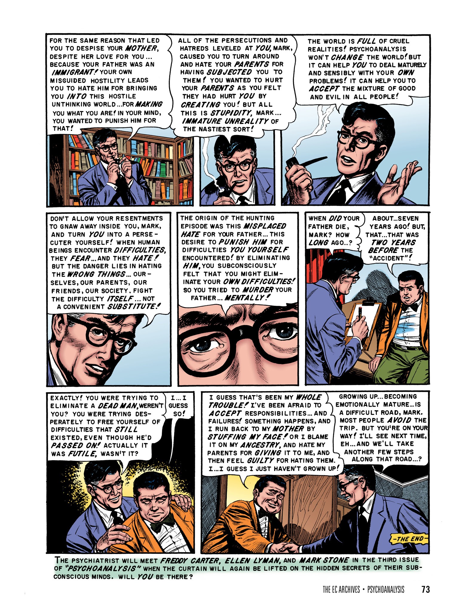 Read online Psychoanalysis comic -  Issue # _TPB - 77