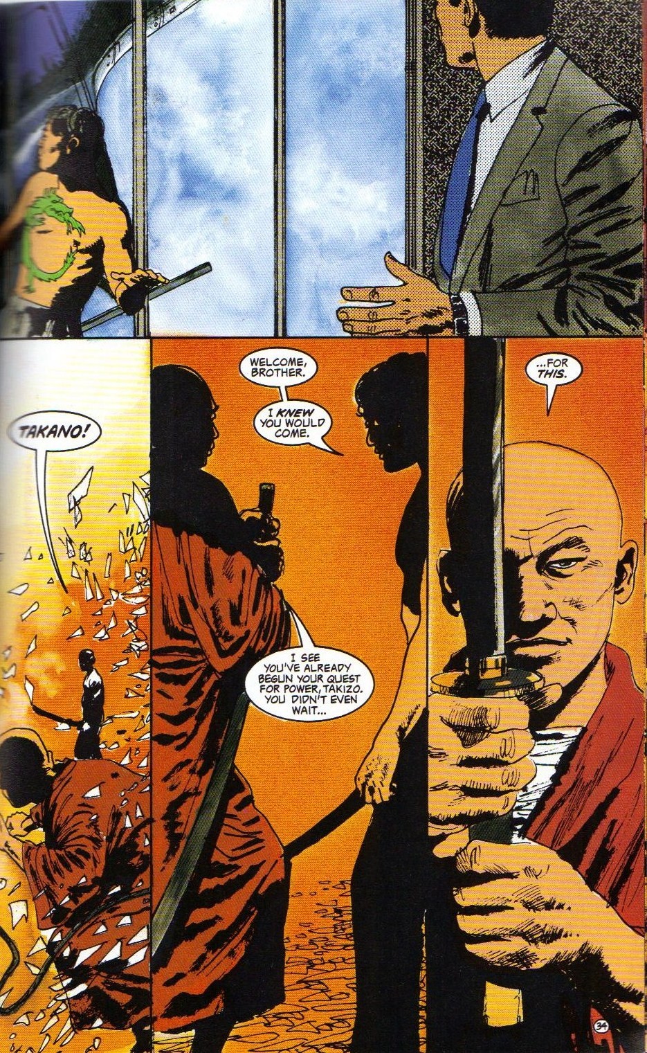 Read online Shado: Song of the Dragon comic -  Issue #4 - 37