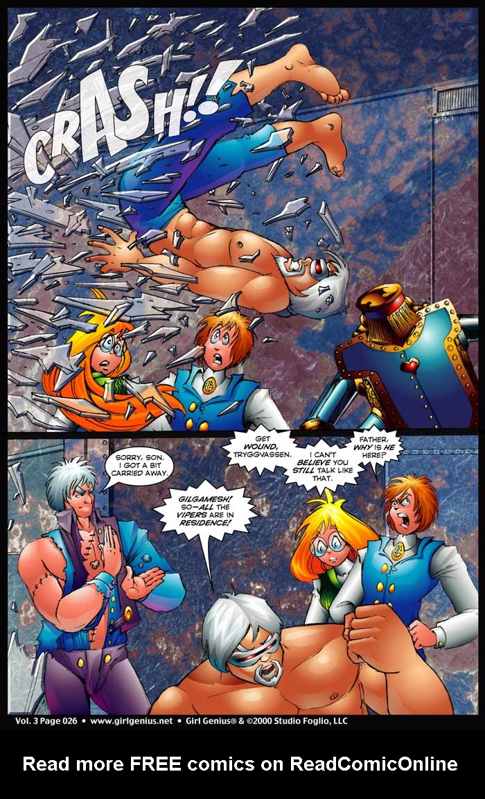 Read online Girl Genius (2002) comic -  Issue #3 - 26