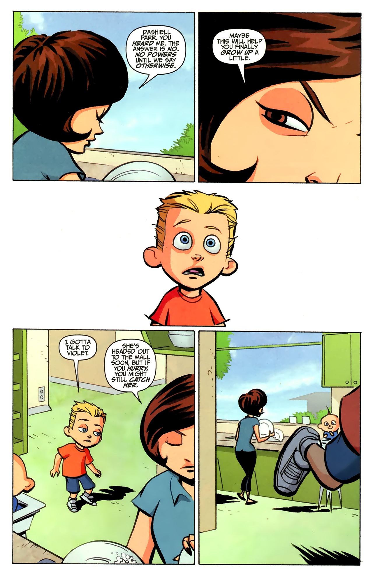 Read online The Incredibles comic -  Issue #4 - 16