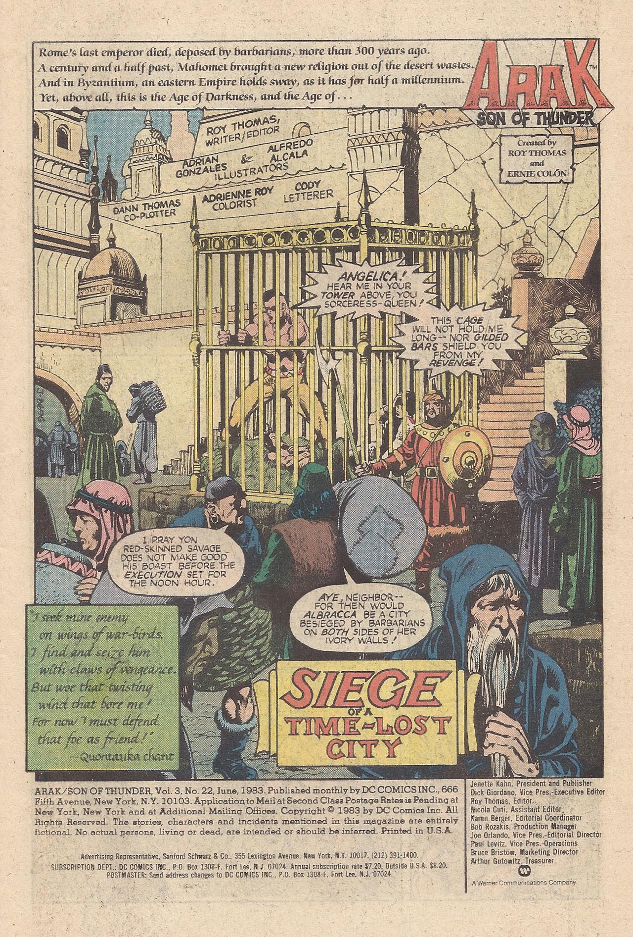 Read online Arak Son of Thunder comic -  Issue #22 - 3