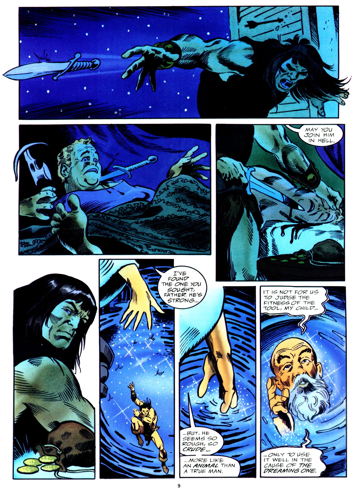 Read online Marvel Graphic Novel comic -  Issue #59 - Conan - The Horn of Azoth - 10