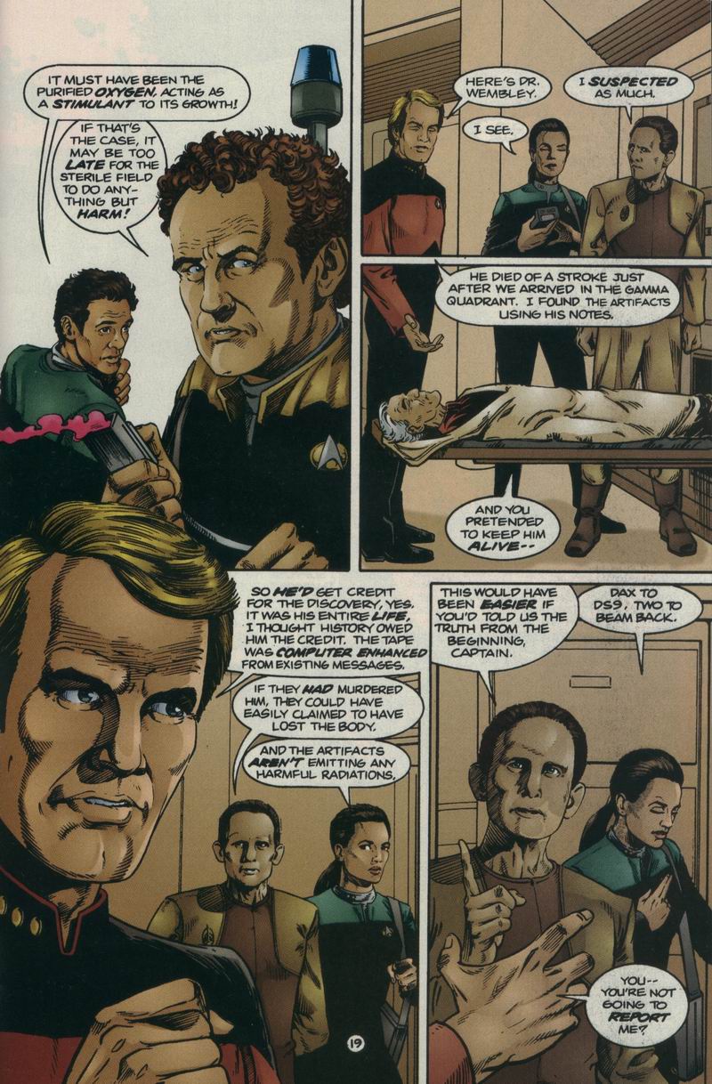 Read online Star Trek: Deep Space Nine (1993) comic -  Issue #2 - 19