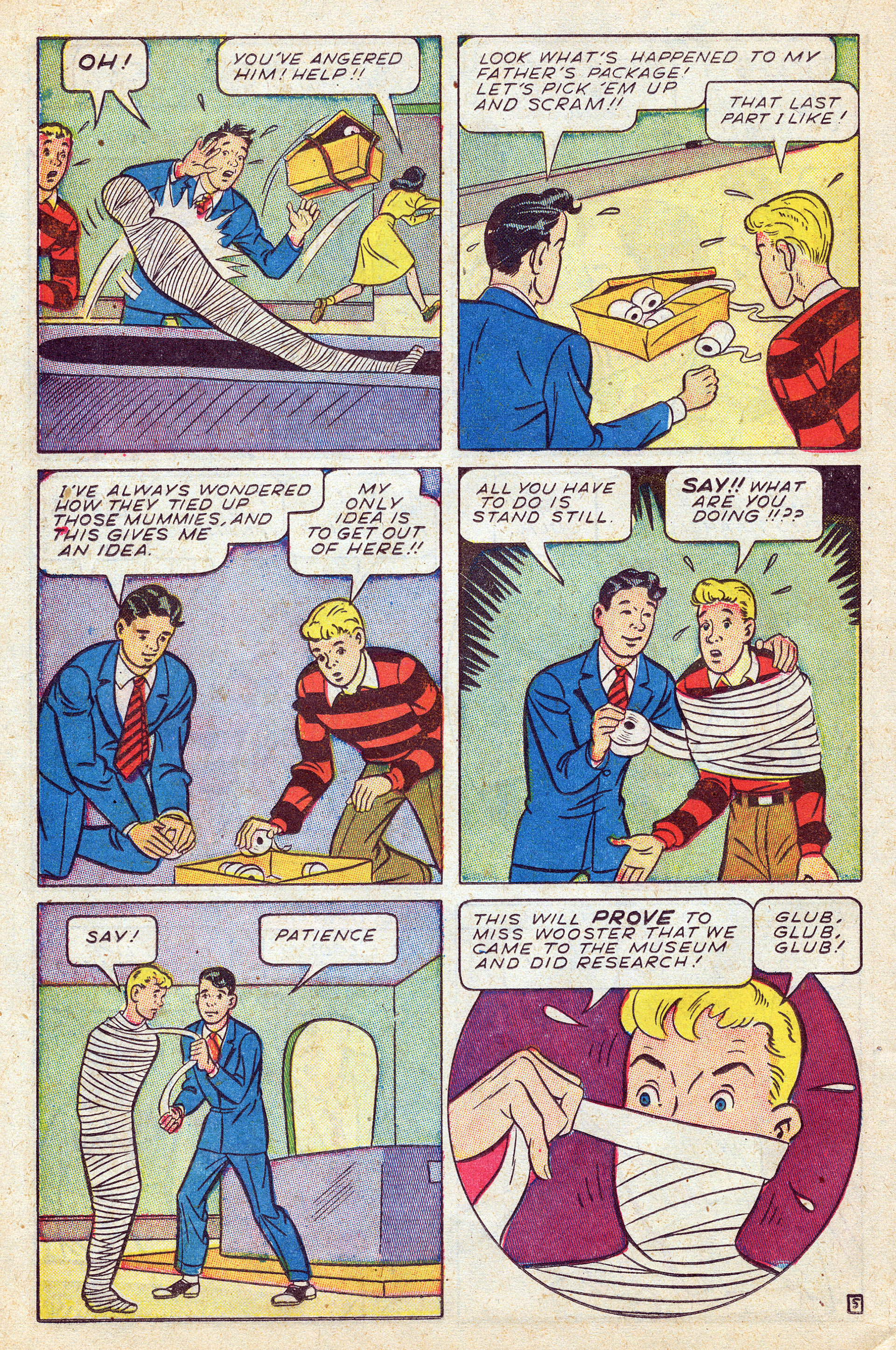 Read online Georgie Comics (1945) comic -  Issue #7 - 36
