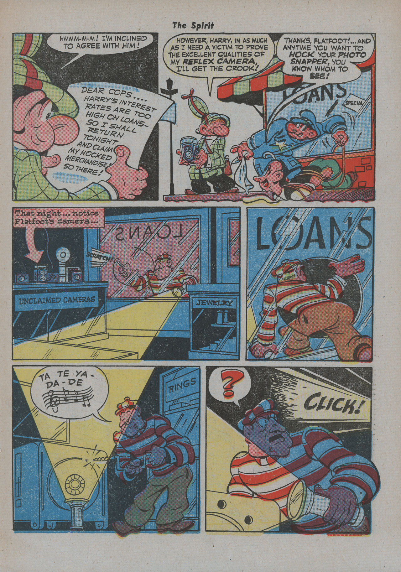 Read online The Spirit (1944) comic -  Issue #12 - 37