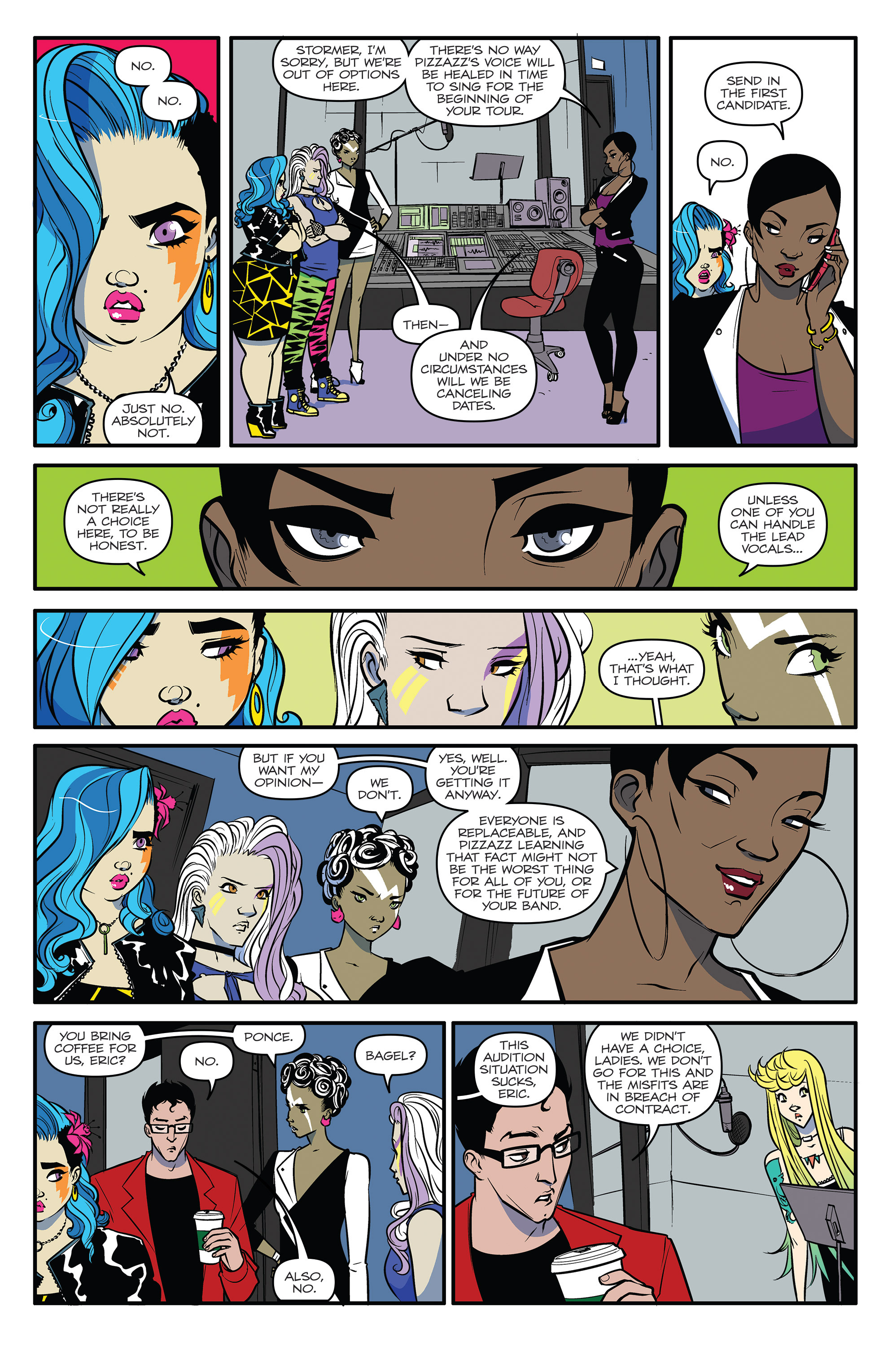 Read online Jem and The Holograms comic -  Issue #11 - 12