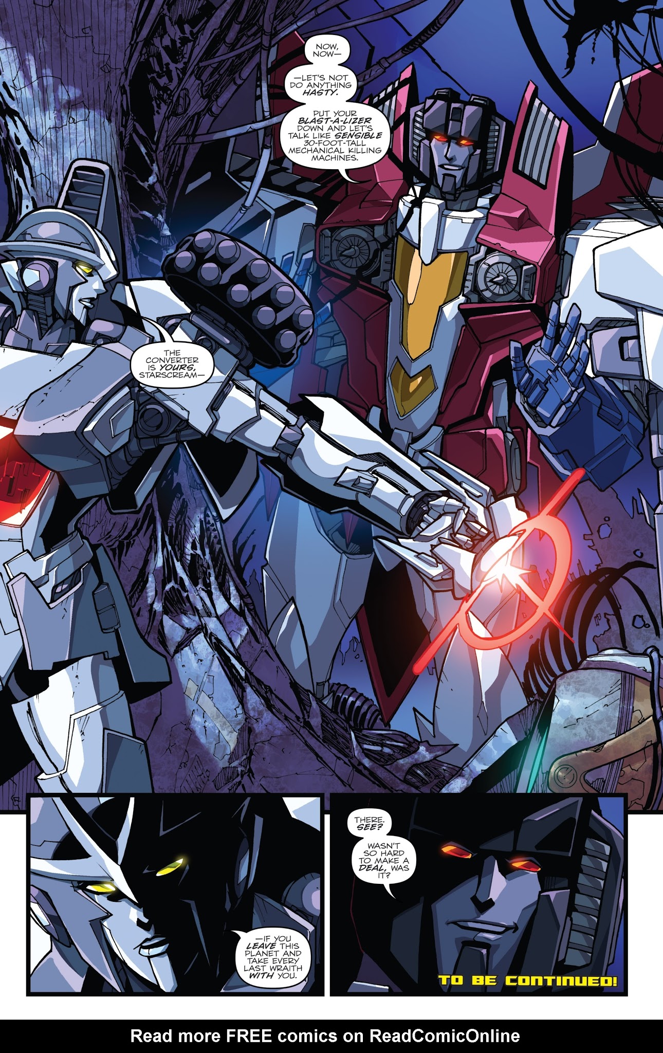 Read online ROM vs. Transformers: Shining Armor comic -  Issue #3 - 24