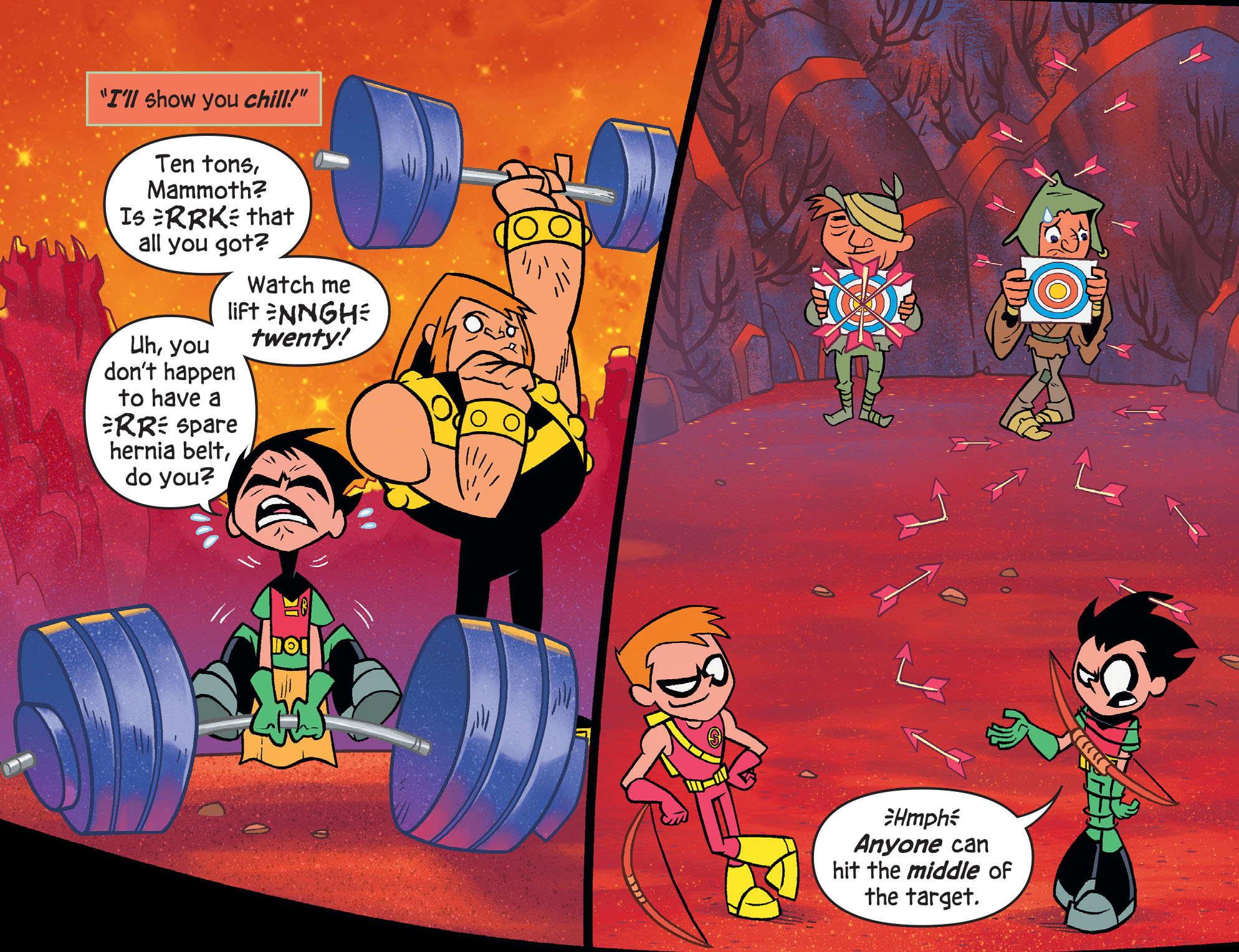 Read online Teen Titans Go! To Camp comic -  Issue #5 - 14