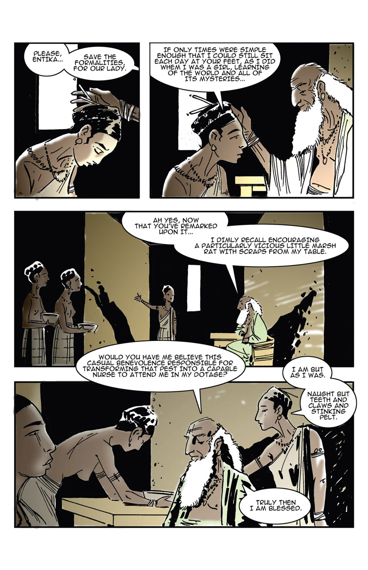 Read online Inanna's Tears comic -  Issue #1 - 9