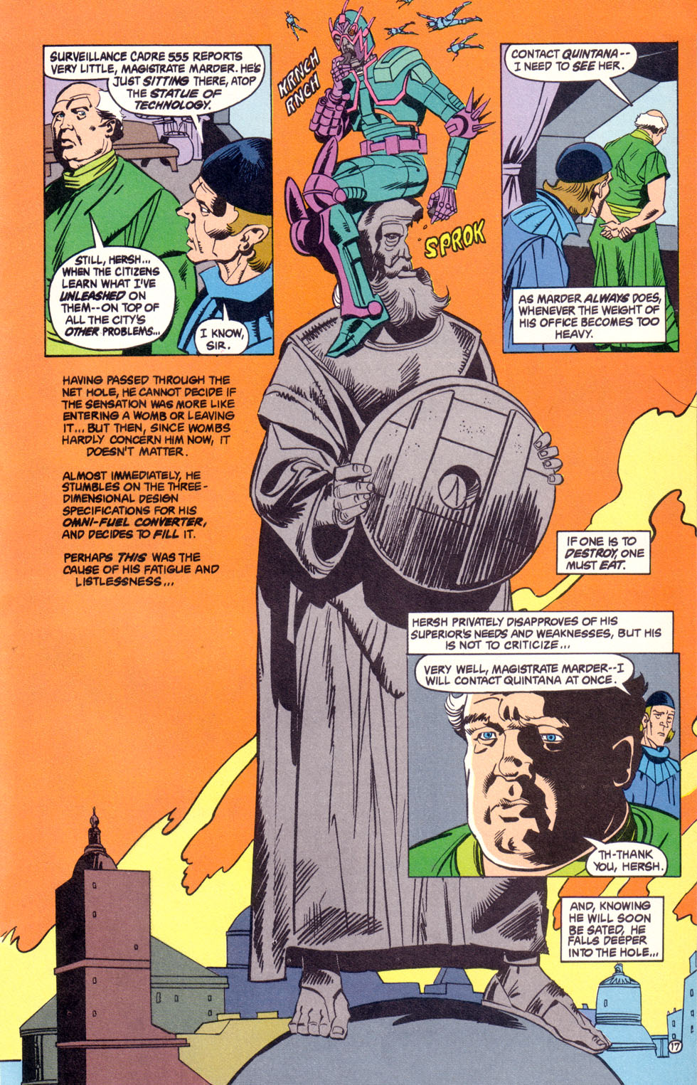 Read online Electric Warrior comic -  Issue #10 - 18