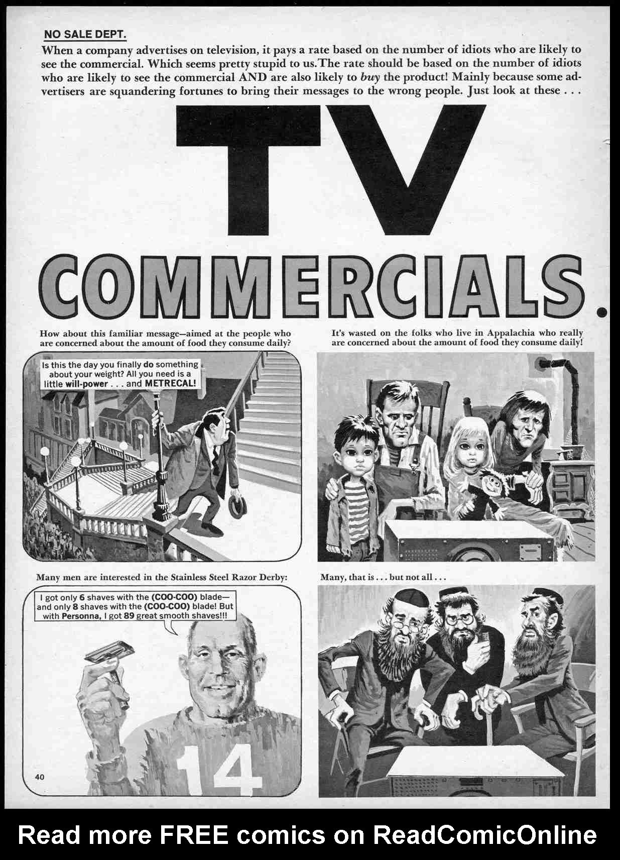 Read online MAD comic -  Issue #94 - 42