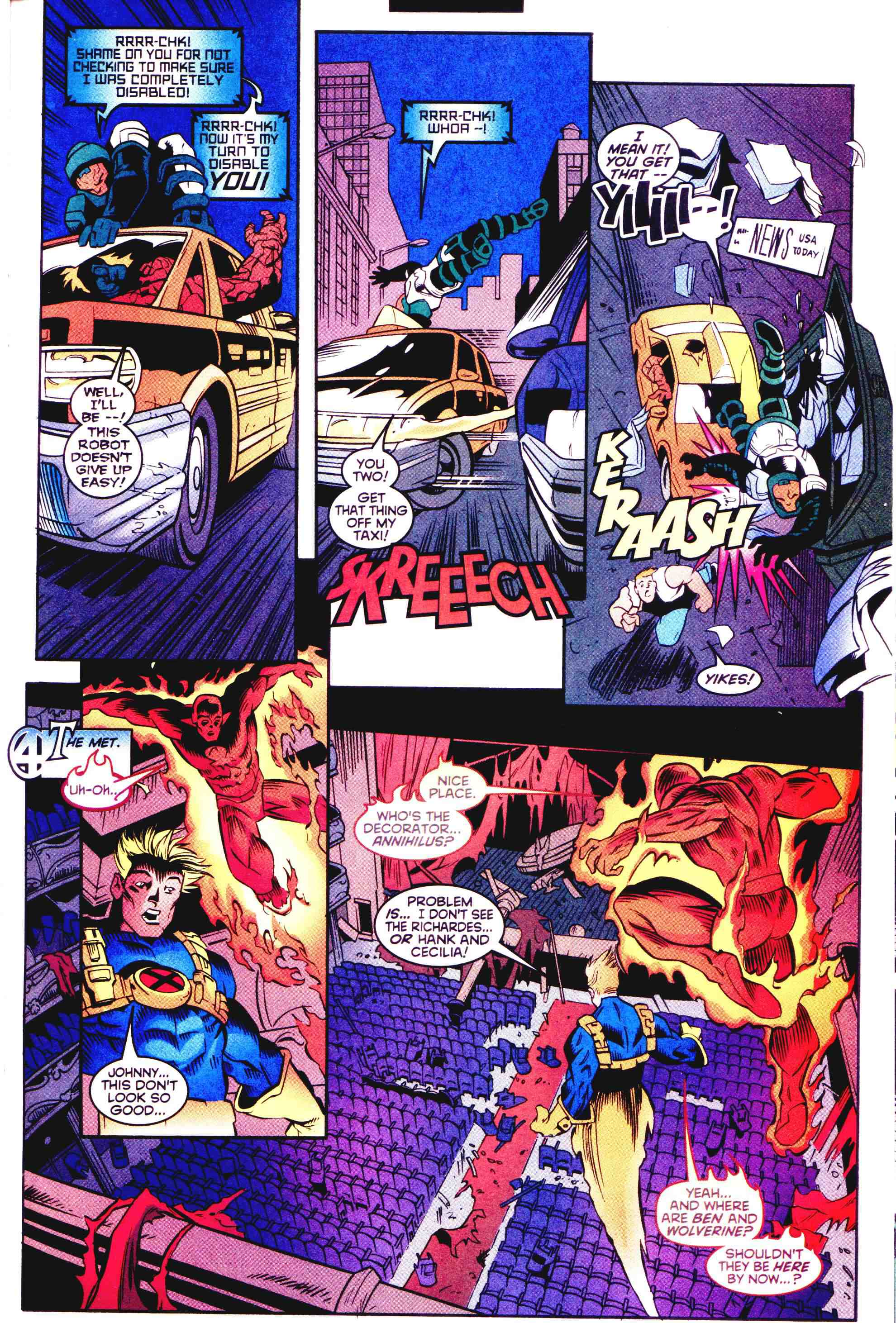 Read online X-Men Annual comic -  Issue #22 - 29