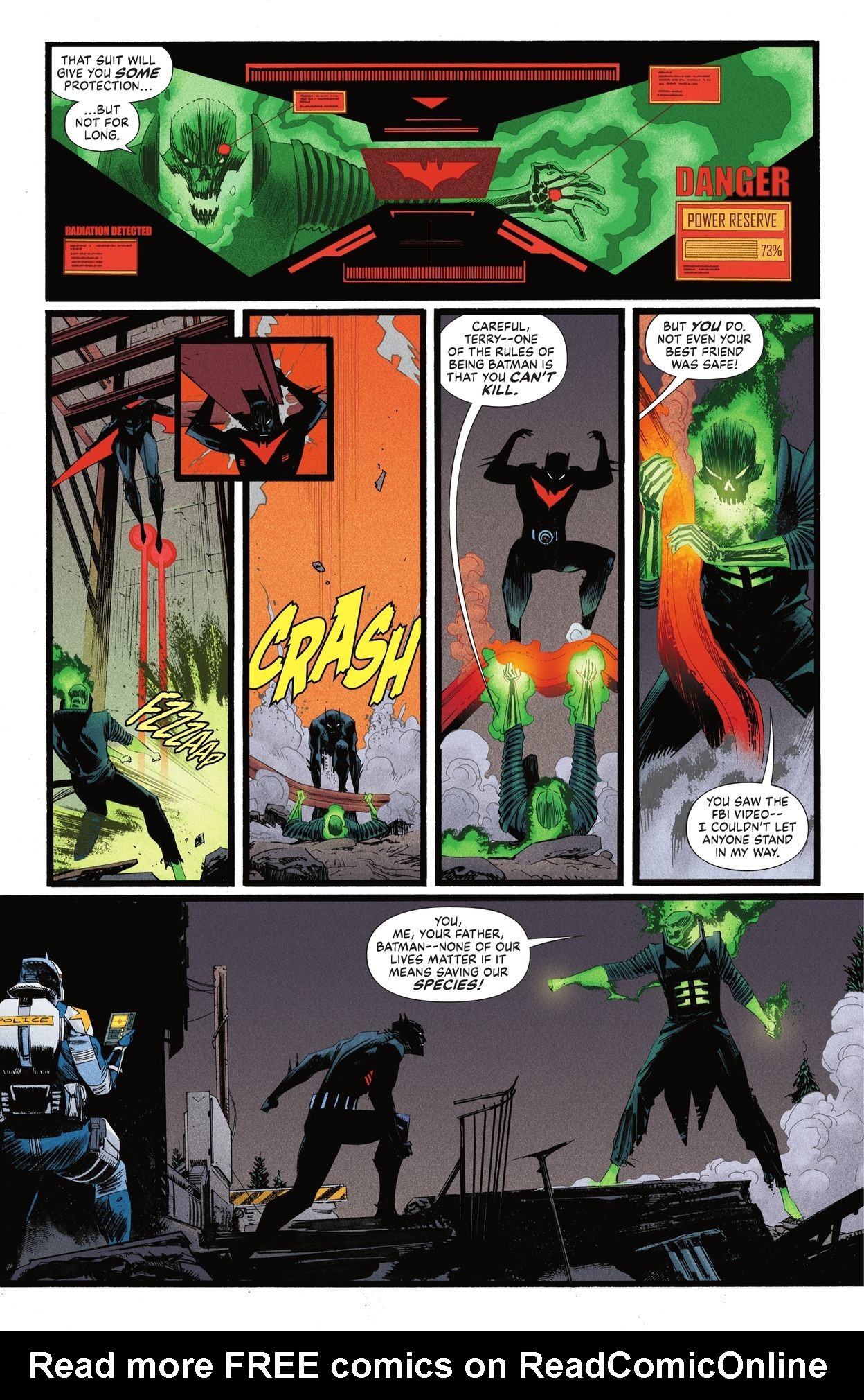Read online Batman: Beyond the White Knight comic -  Issue #7 - 8