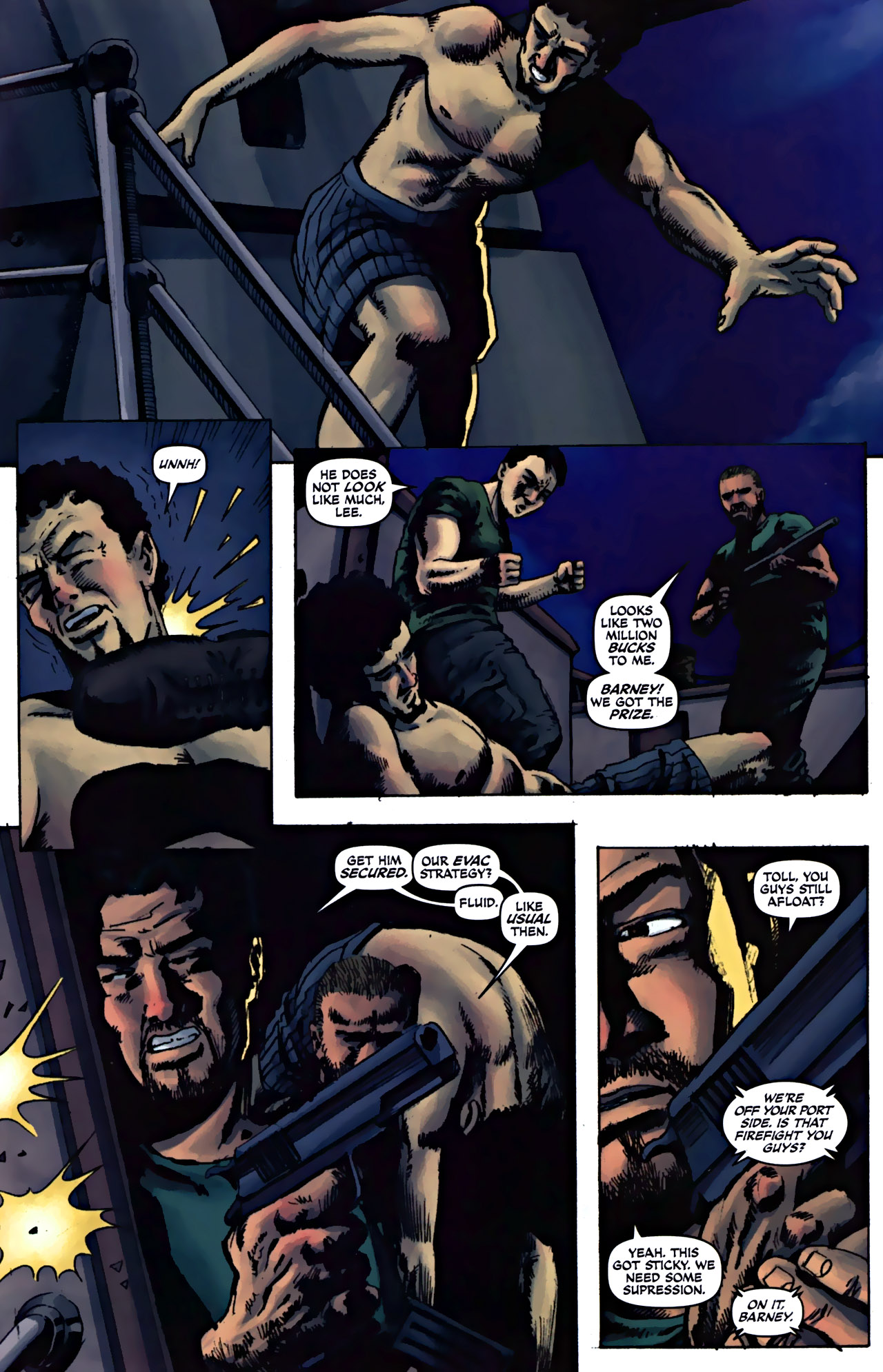 Read online The Expendables comic -  Issue #4 - 7