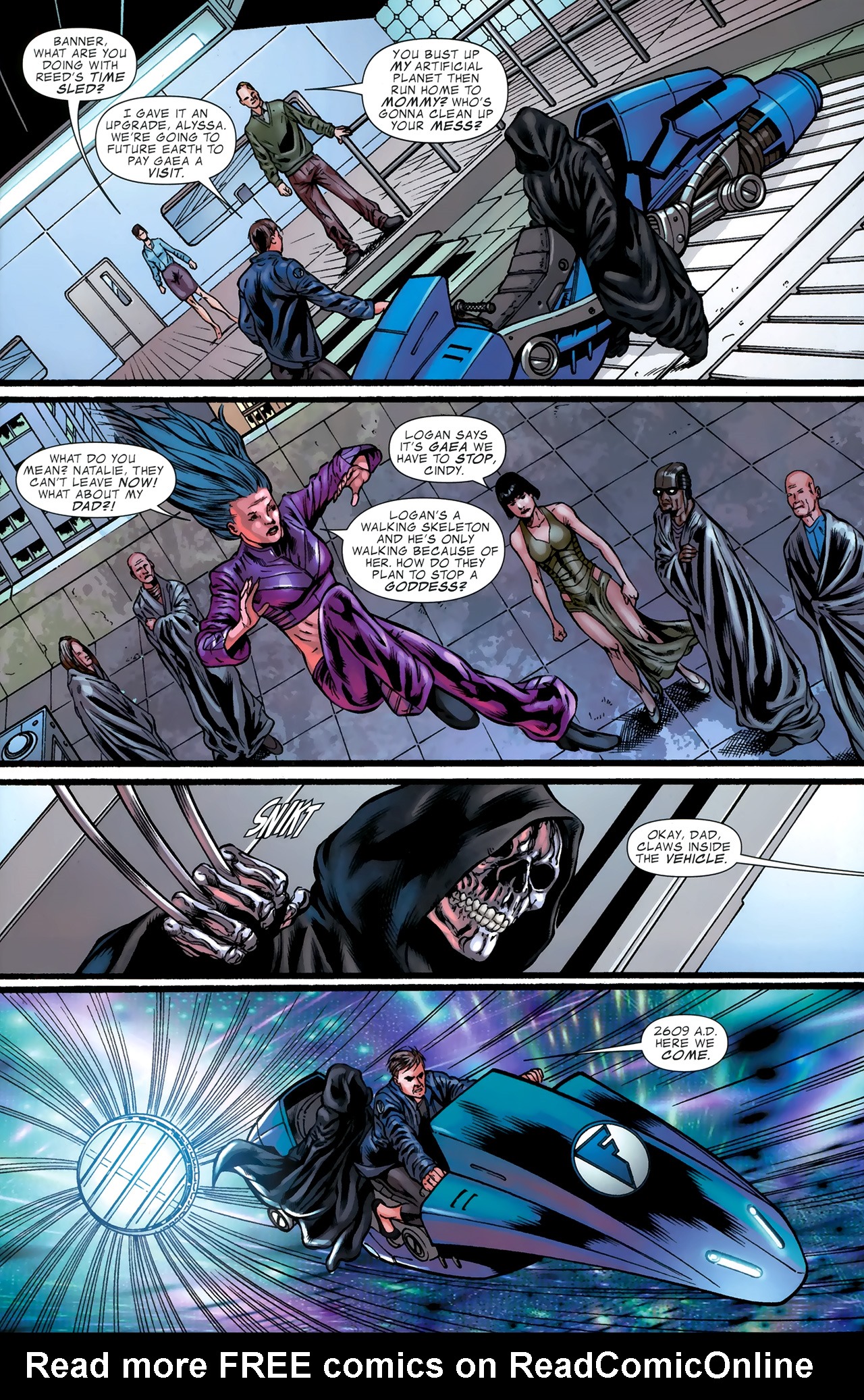 Read online Fantastic Force (2009) comic -  Issue #4 - 4