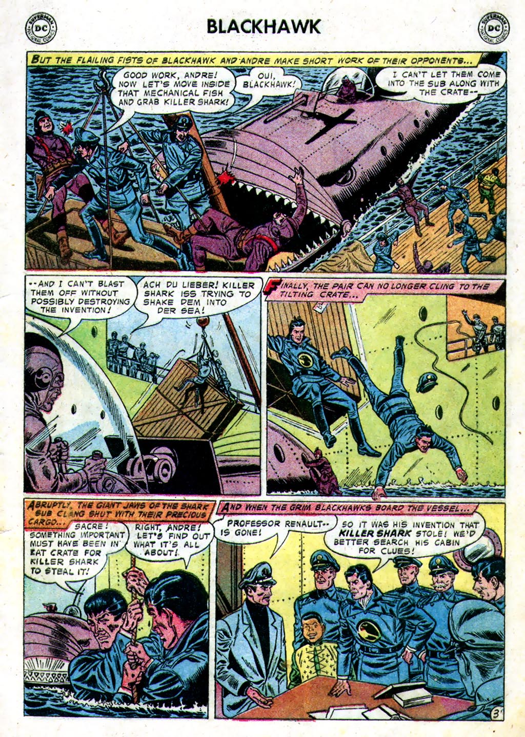 Read online Blackhawk (1957) comic -  Issue #123 - 5